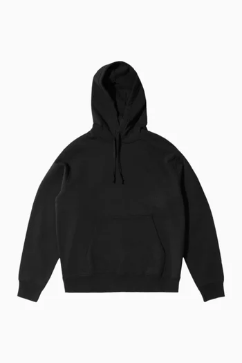 Drawstring Hoodie in Cotton-fleece