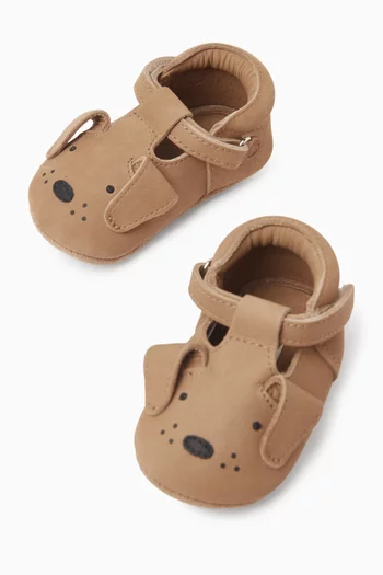 حذاء سبارك كلاسيك بتصميم كلب جلد
