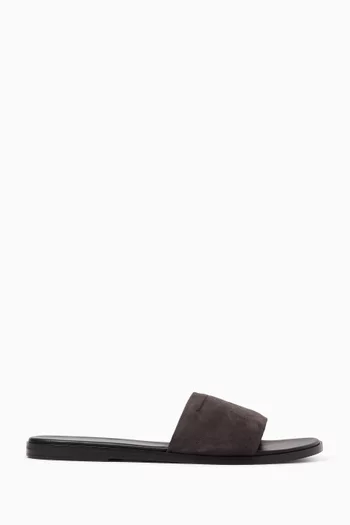 Suede Kai Slide