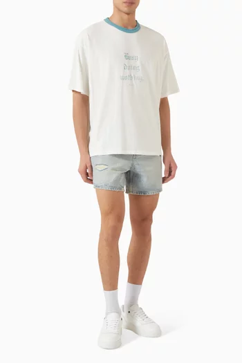Busy Doing Nothing T-shirt in Cotton-blend