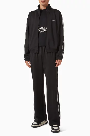 Embroidered-logo Track Jacket
