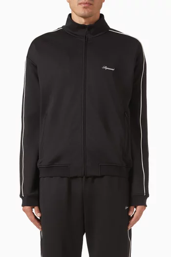 Embroidered-logo Track Jacket