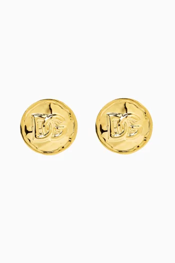 DG Logo Clip Earrings