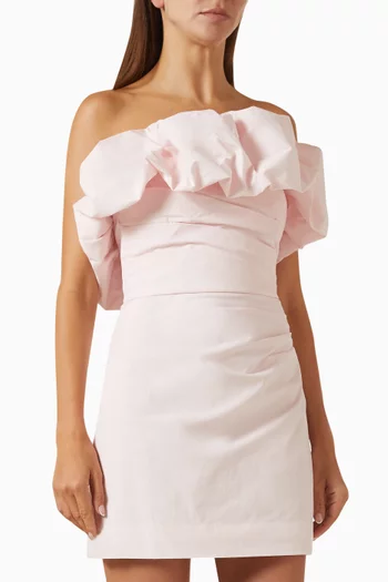 Campbell Mini Dress in Cotton Blend