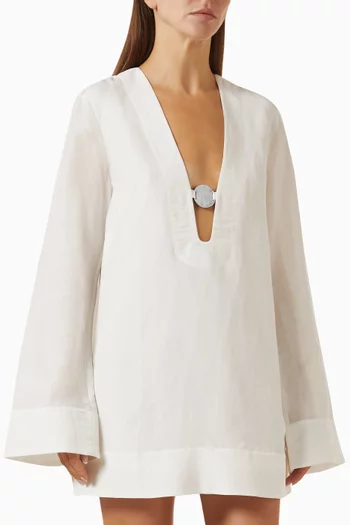 Paloma Mini Dress in Viscose Blend