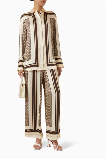Riverton Shirt in Satin