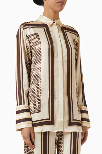 Riverton Shirt in Satin