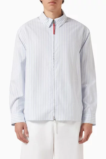 La Chemise Flash Striped Shirt in Cotton