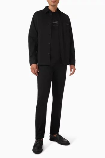 x Aston Martin Overshirt in Stretch Cotton