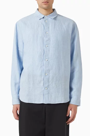 Striped Shirt in Linen