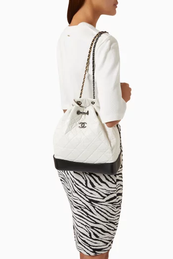 Small Gabrielle Backpack in Quilted Backpack