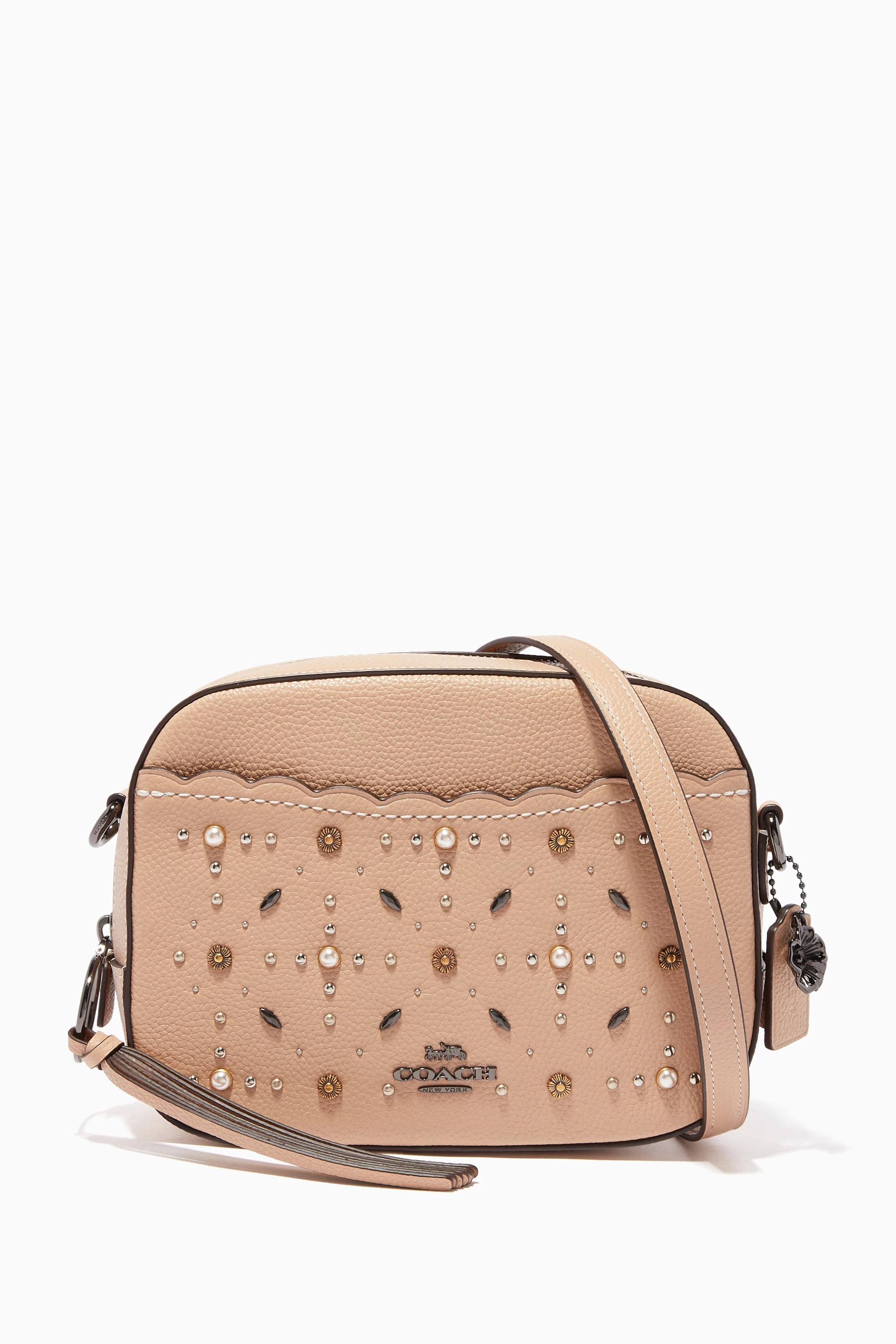 Coach camera bag rivets on sale