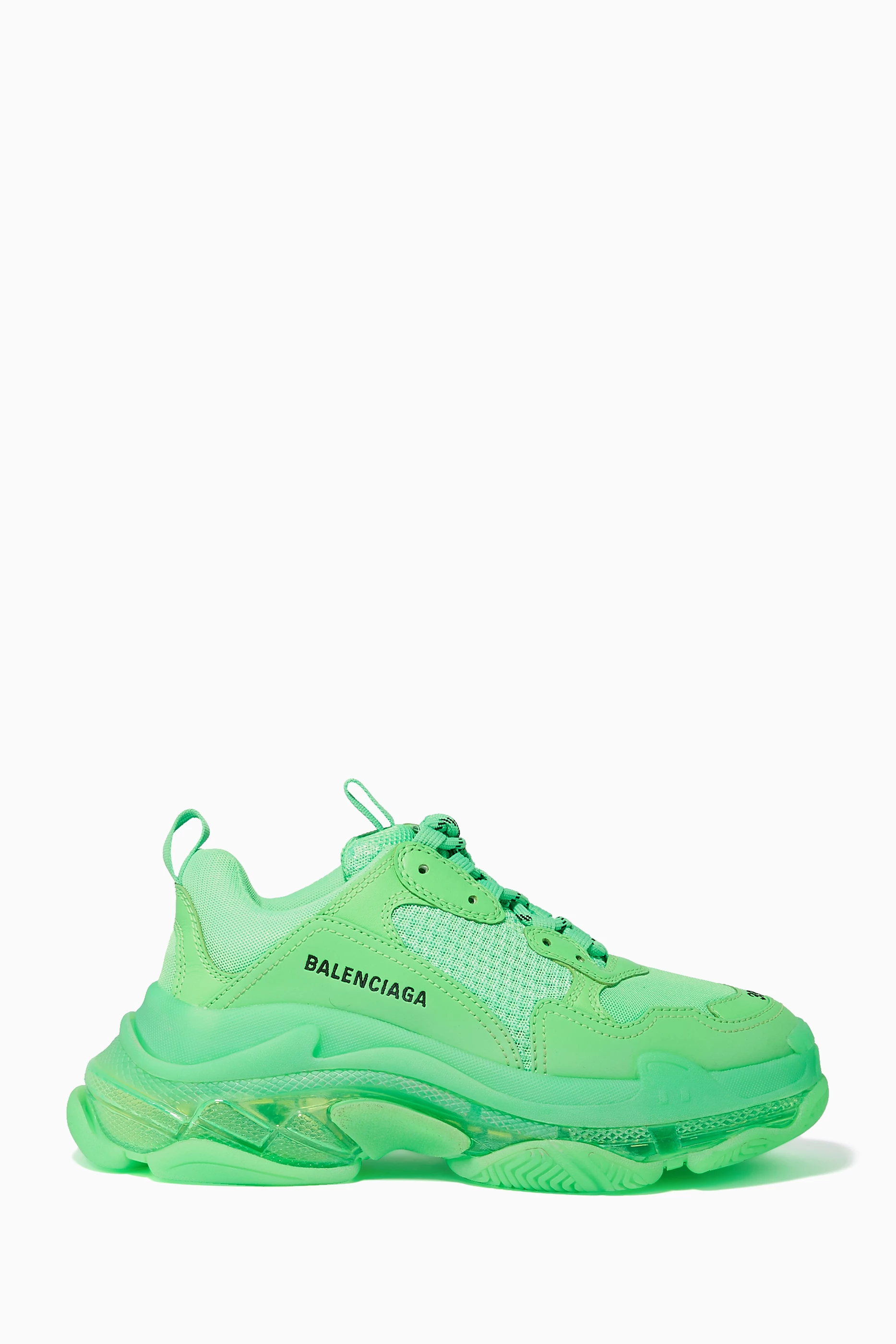 Triple s sales balenciaga green
