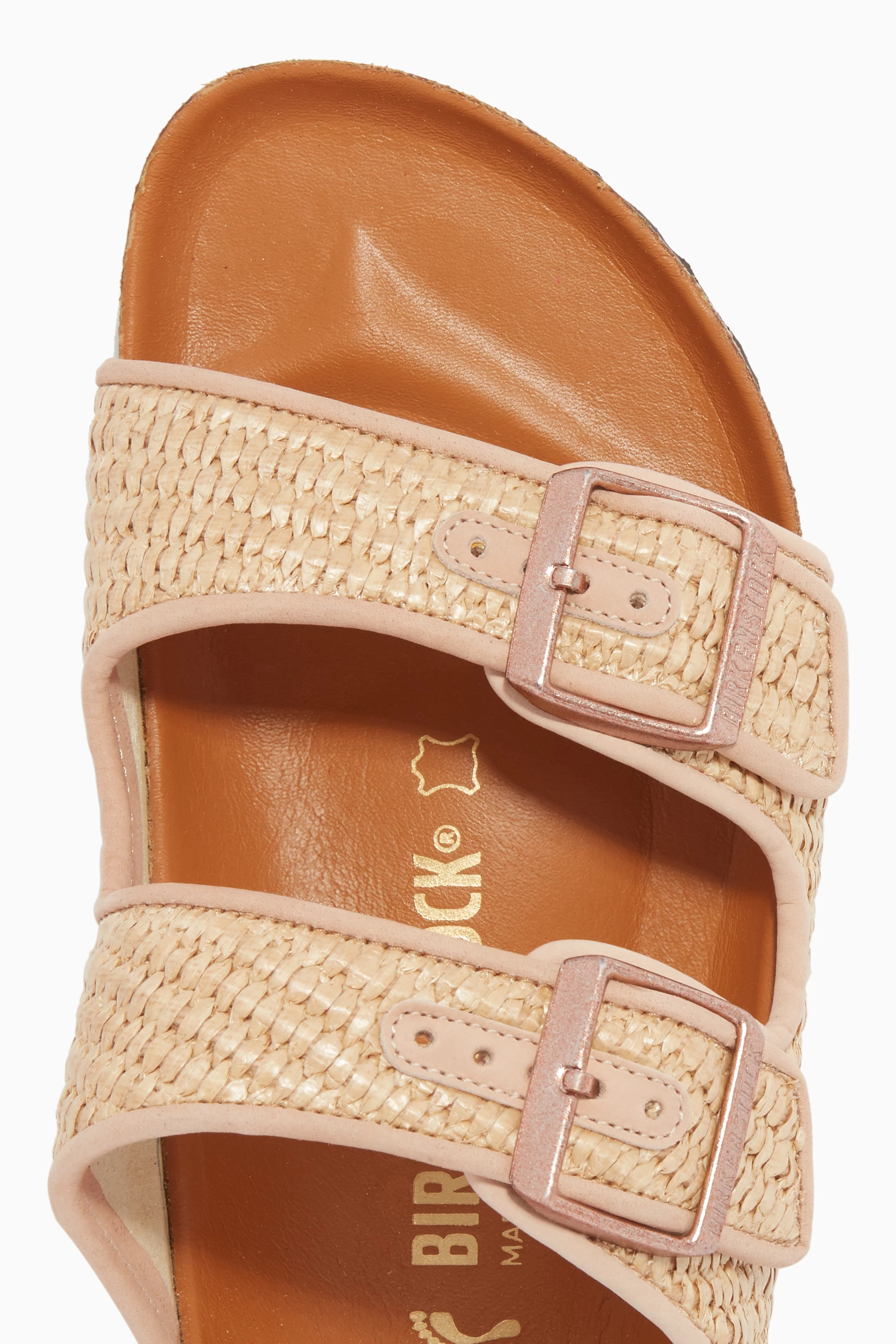 Birkenstock x il dolce far niente arizona raffia sandals cheap