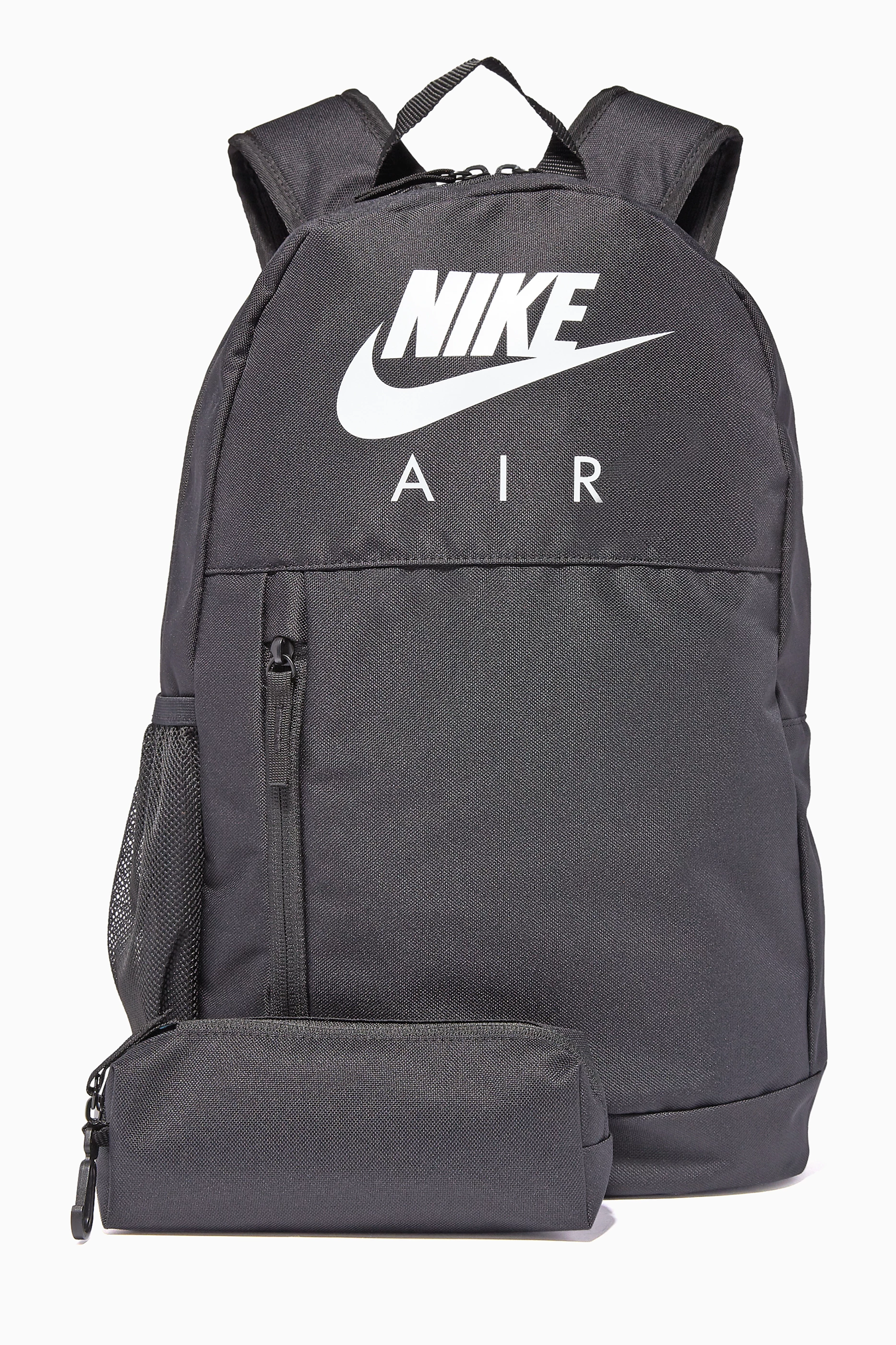 Buy Nike Grey Elemental Logo Print Backpack for Boys in Qatar Ounass