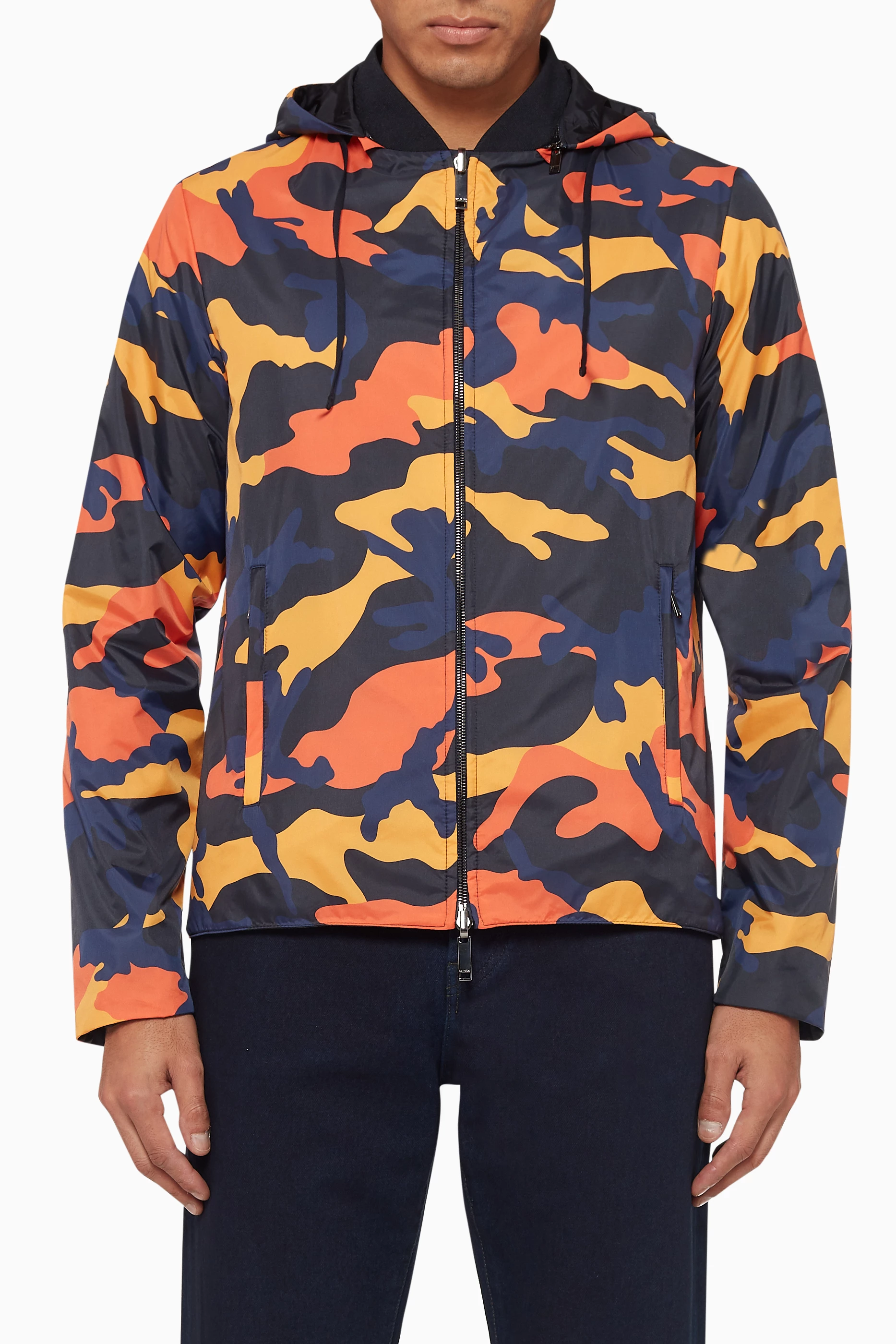 Buy Valentino Garavani Multicolour Reversible Camouflage