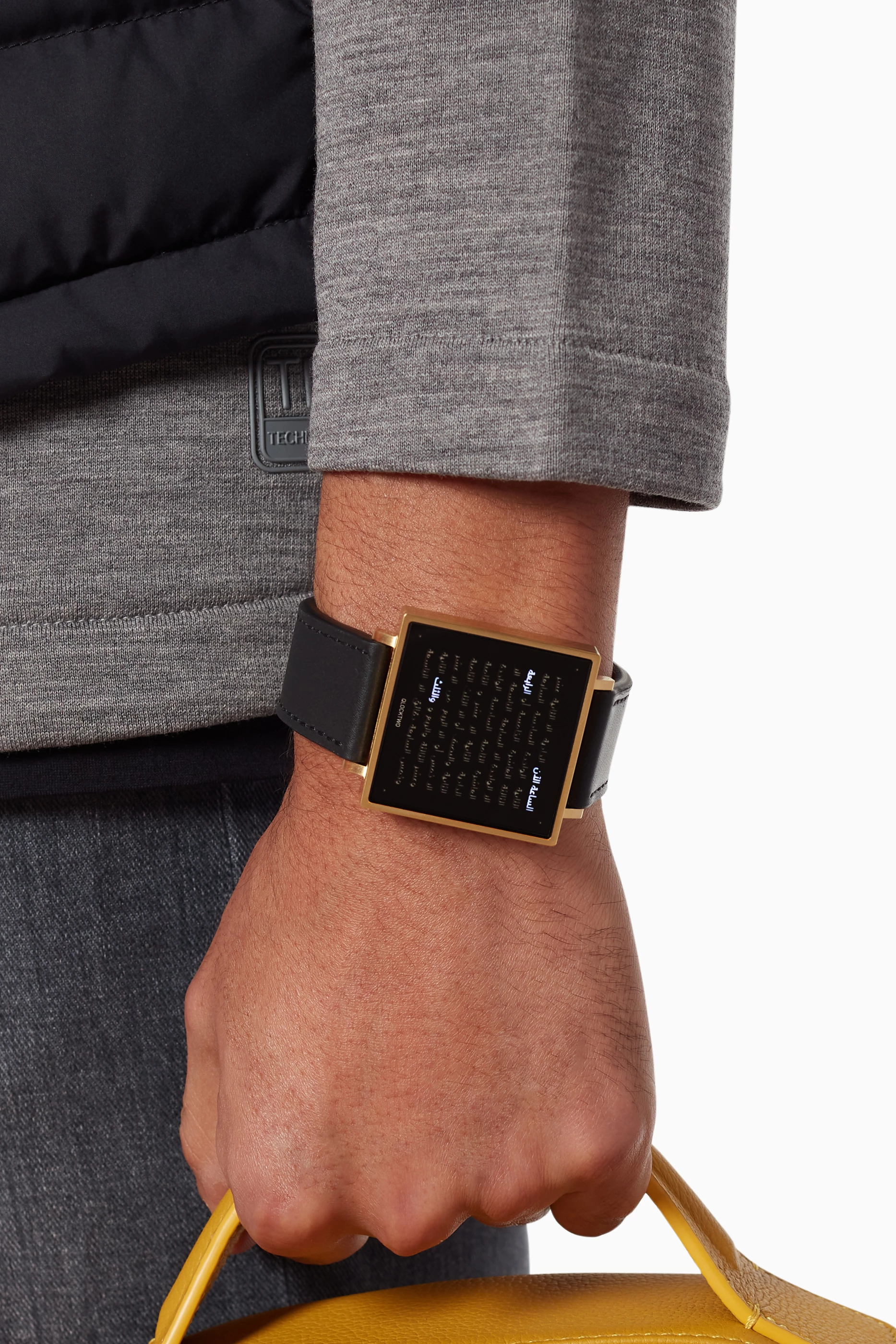 Buy QLOCKTWO Black W39 Arabic Watch for Men in Qatar Ounass