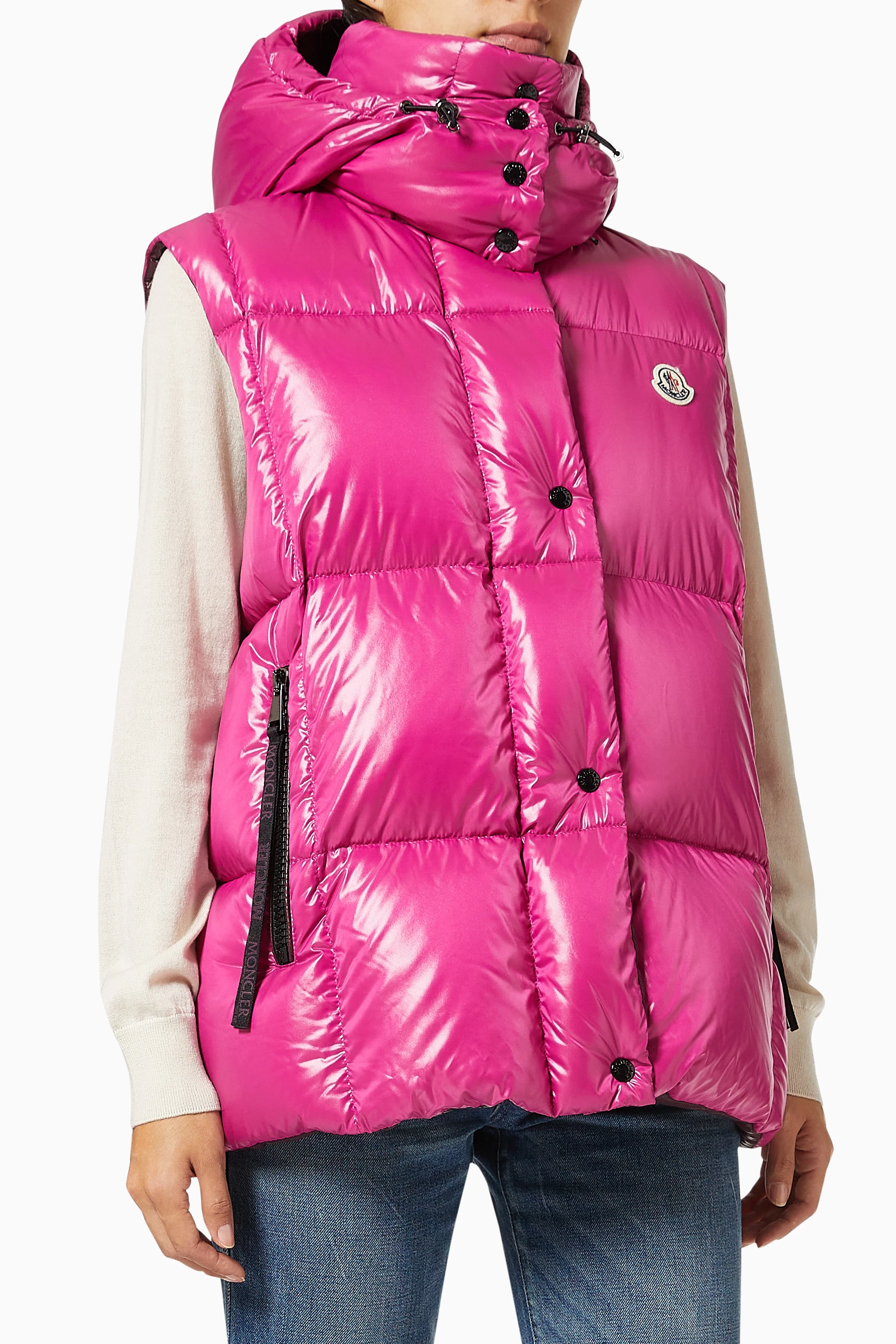Womens moncler vest sale hotsell