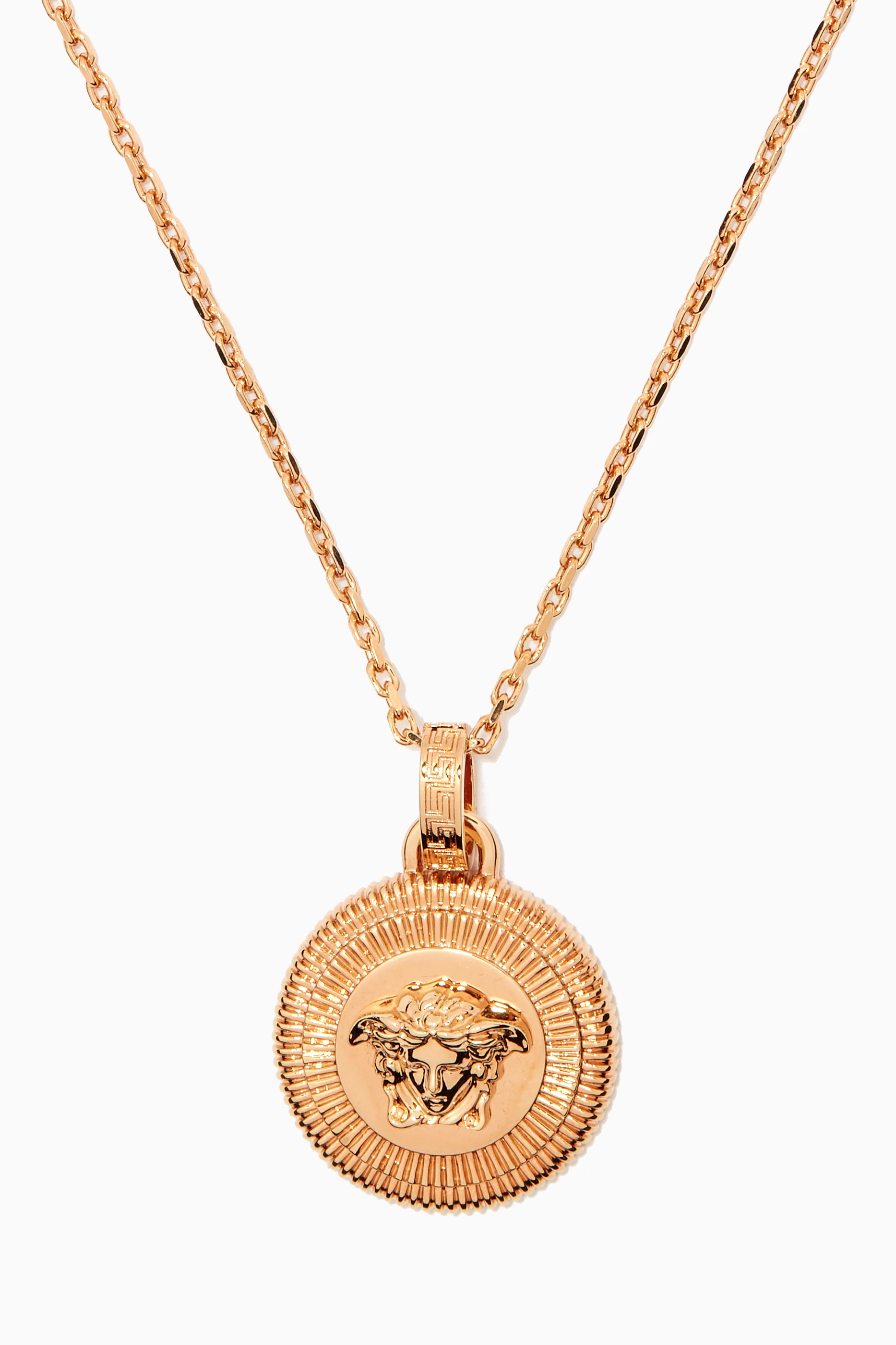 Versace medallion shop chain