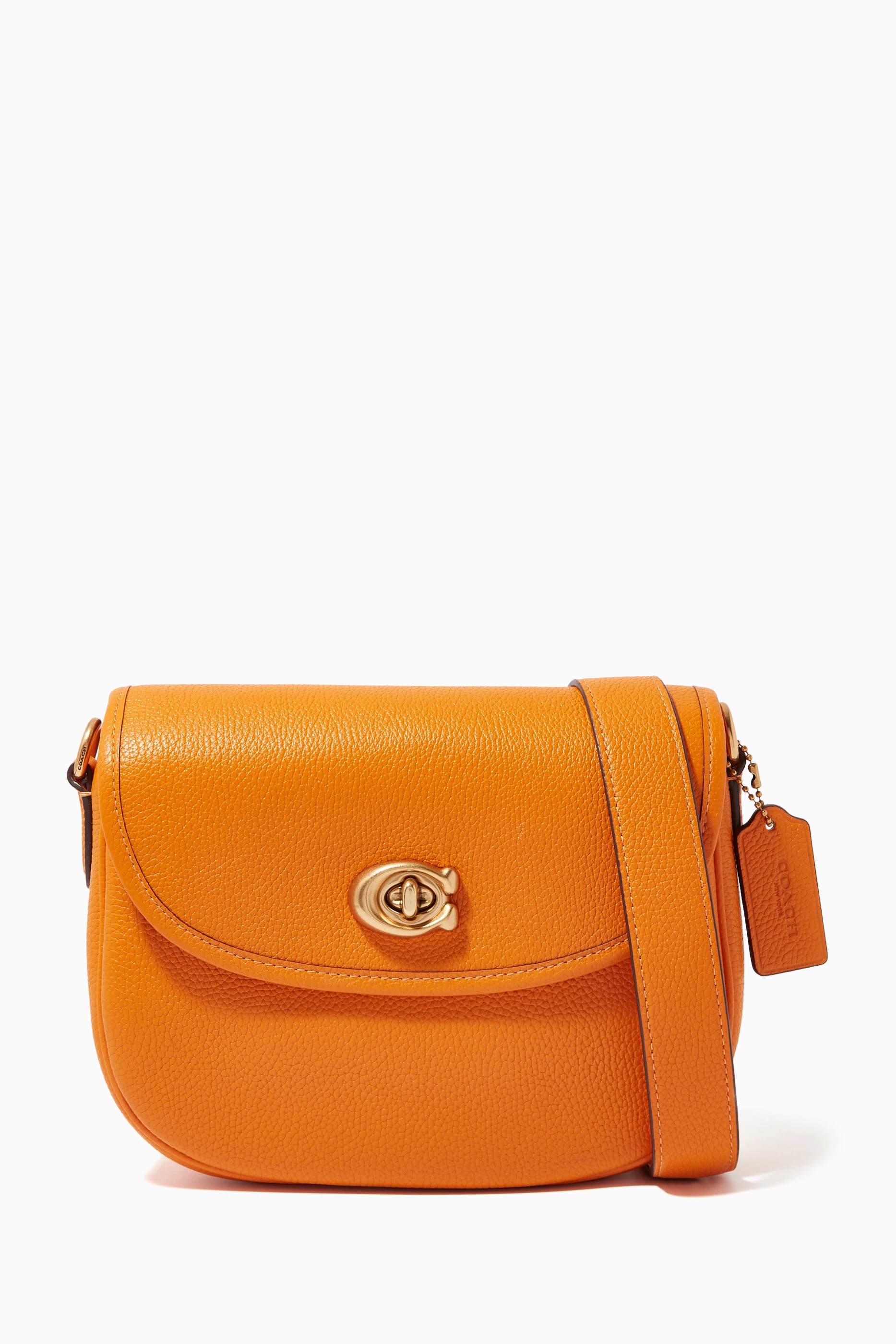 Coach orange sling 2025 bag