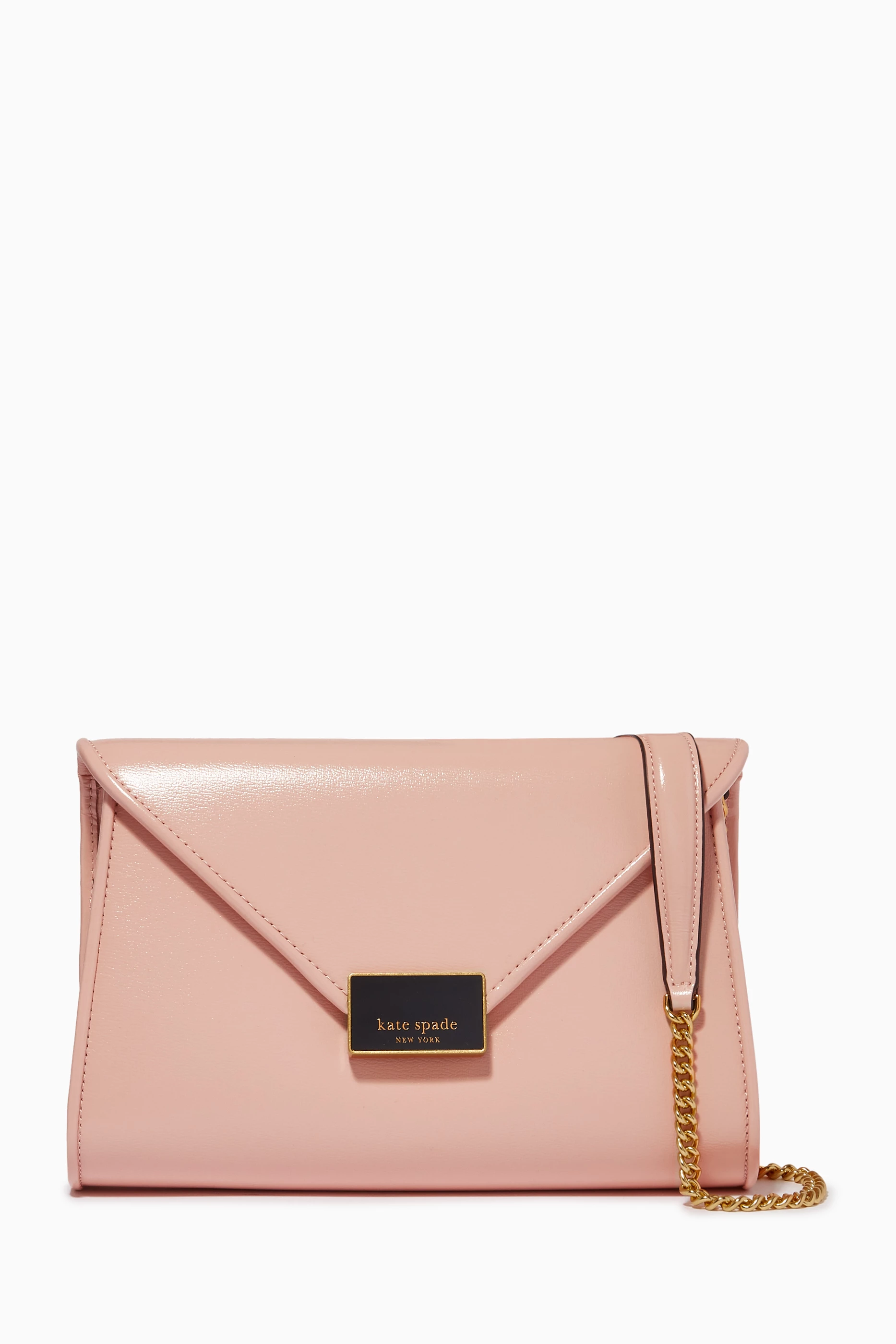 Kate spade rose gold clutch sales