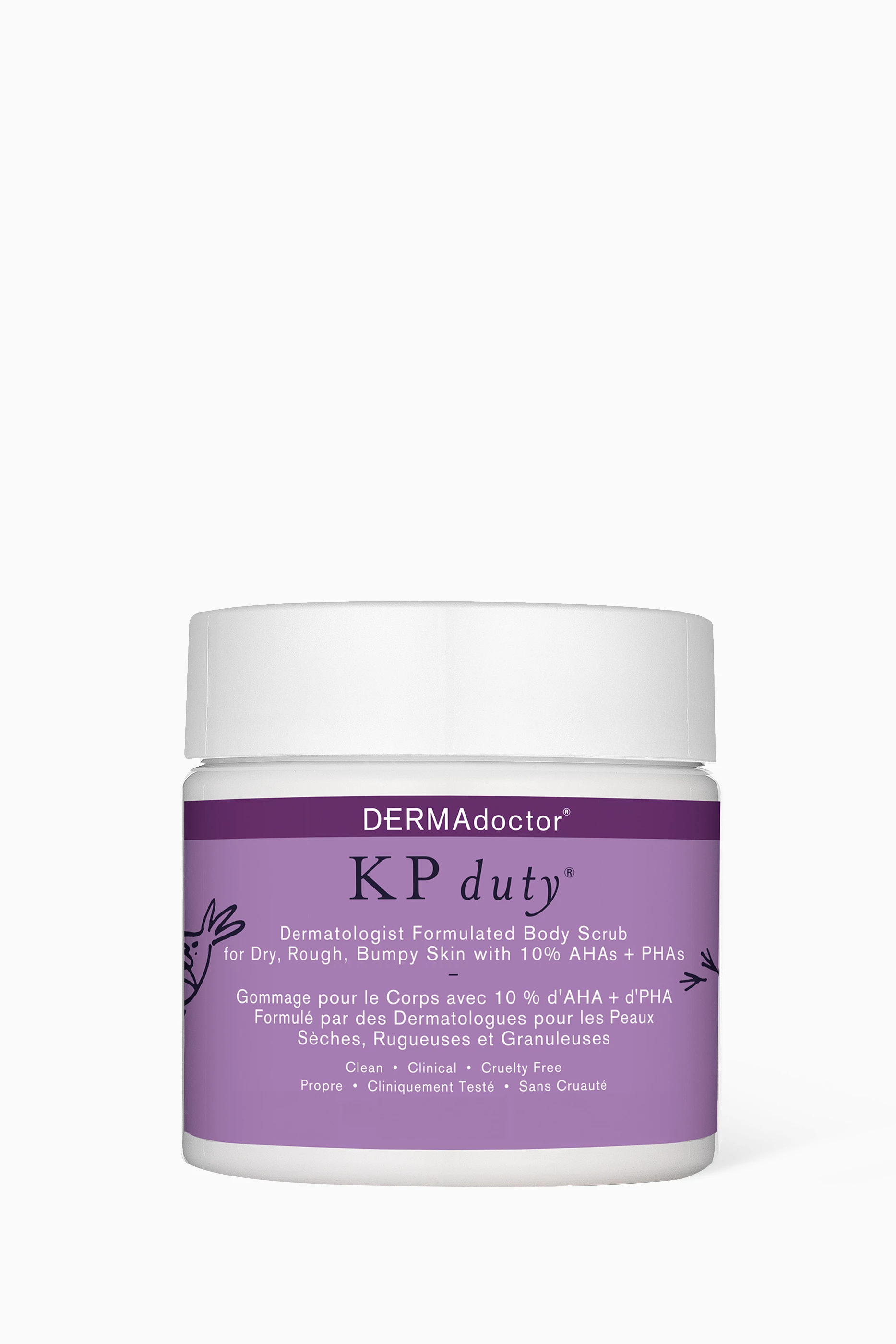 Buy DERMAdoctor Colourless KP Duty Body Scrub for Dry Rough