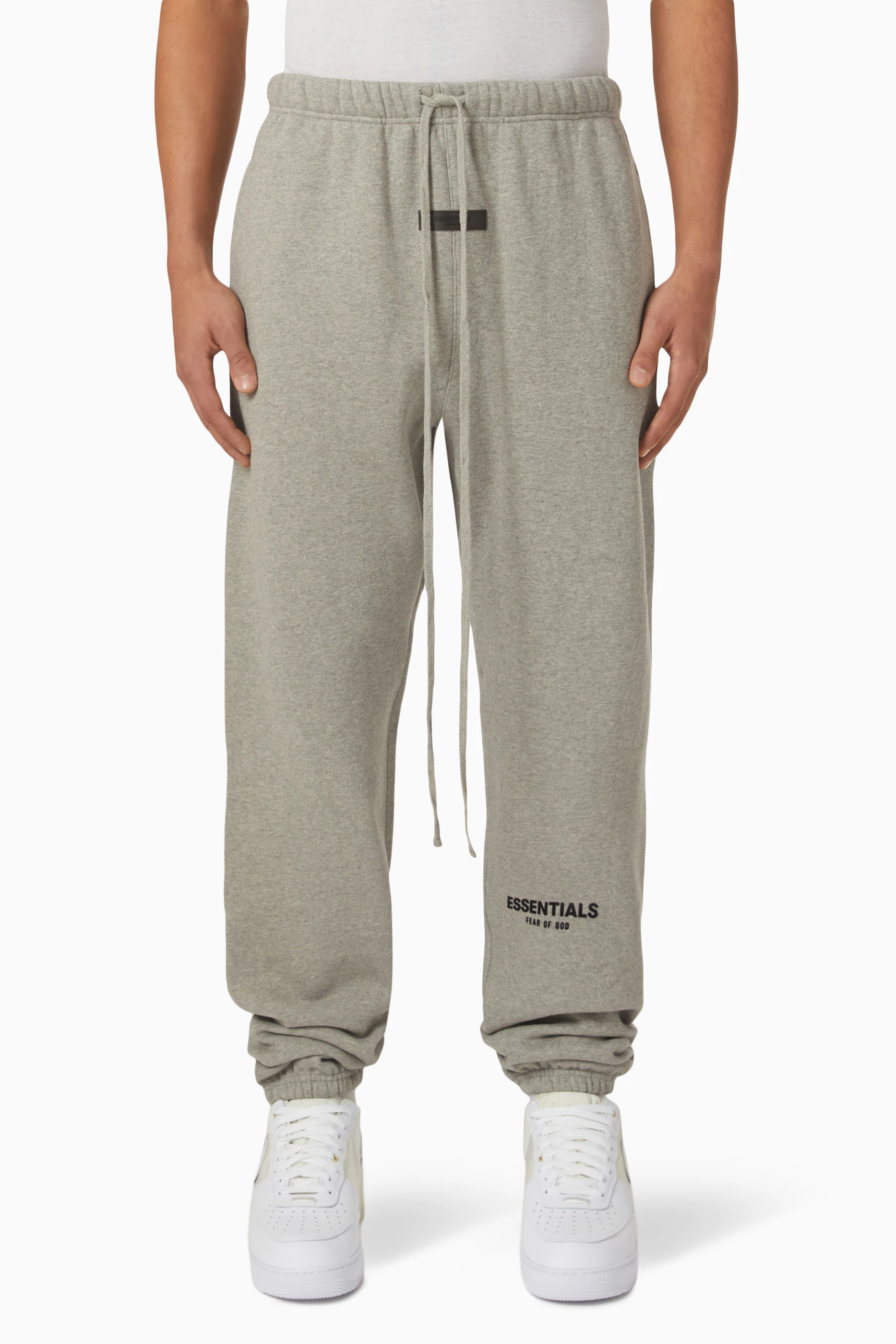 Fear of god essentials grey sweatpants outlet
