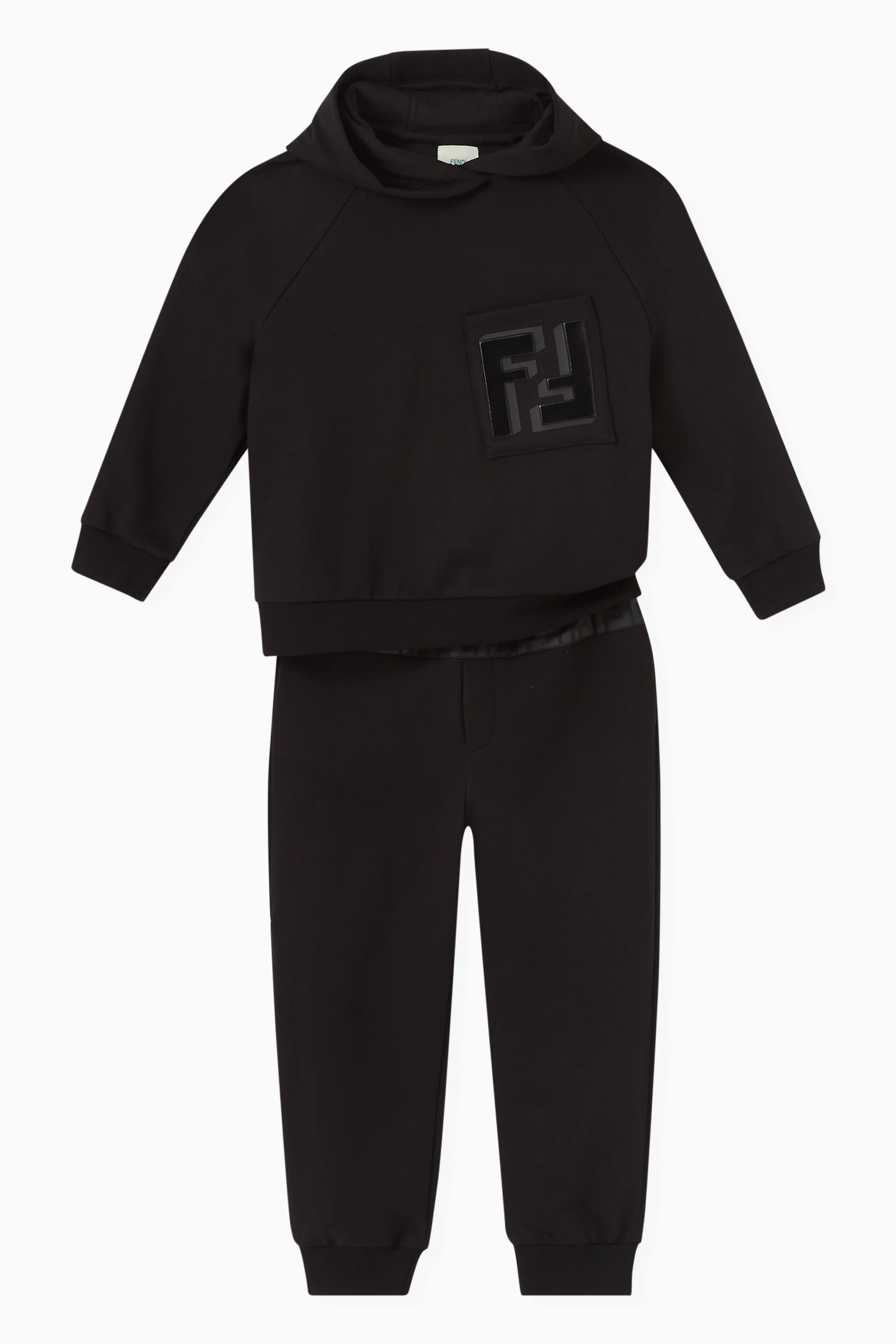 Black fendi tracksuit on sale