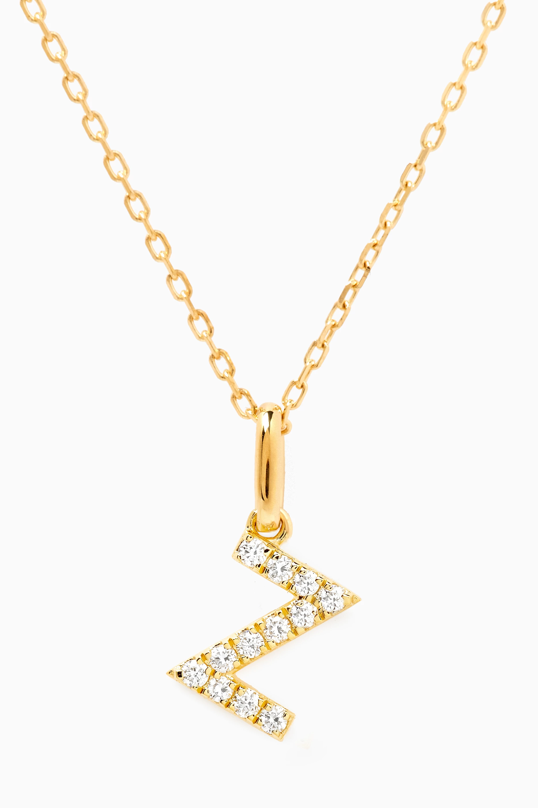 Necklace on sale with z