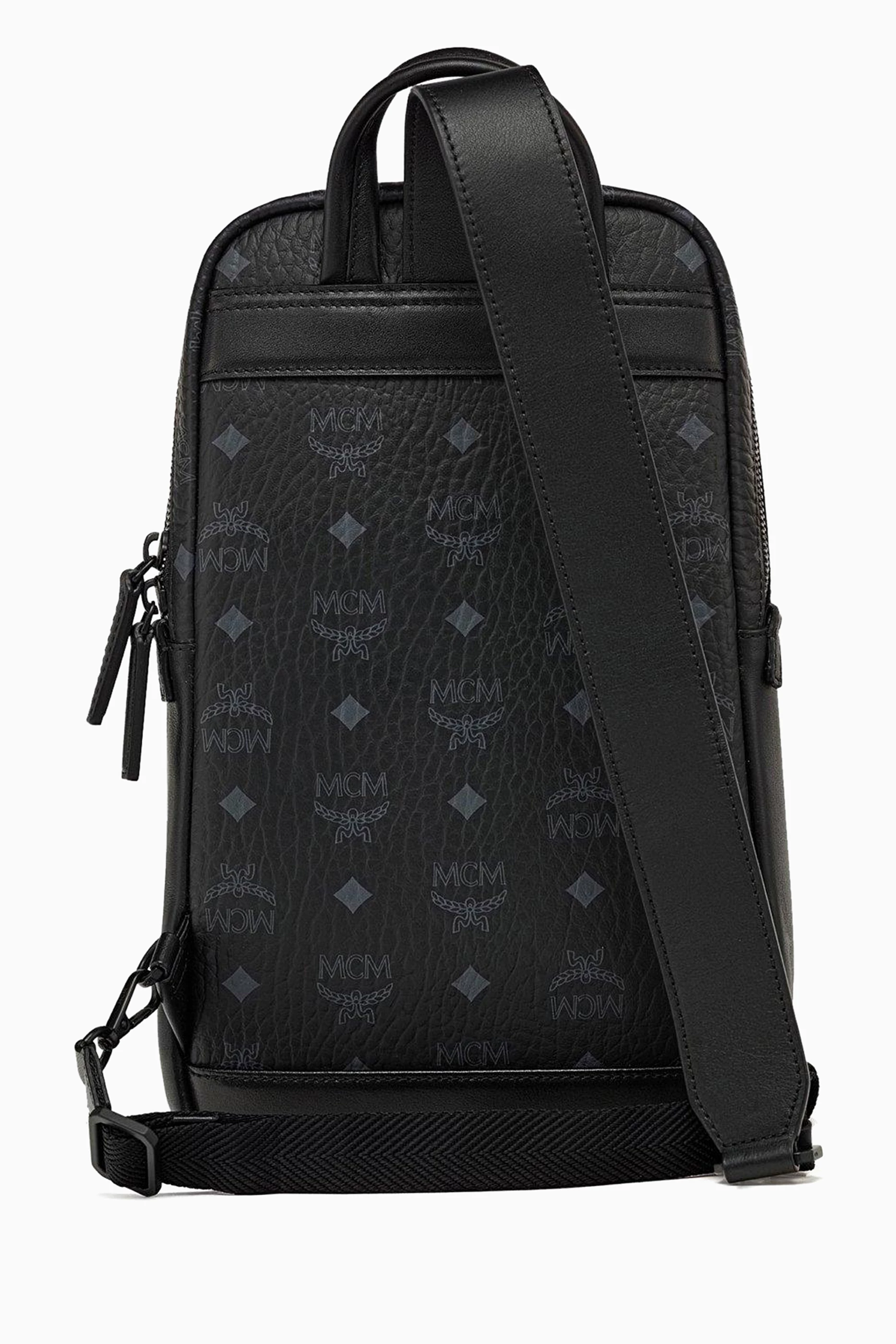Mcm mens sling bag clearance