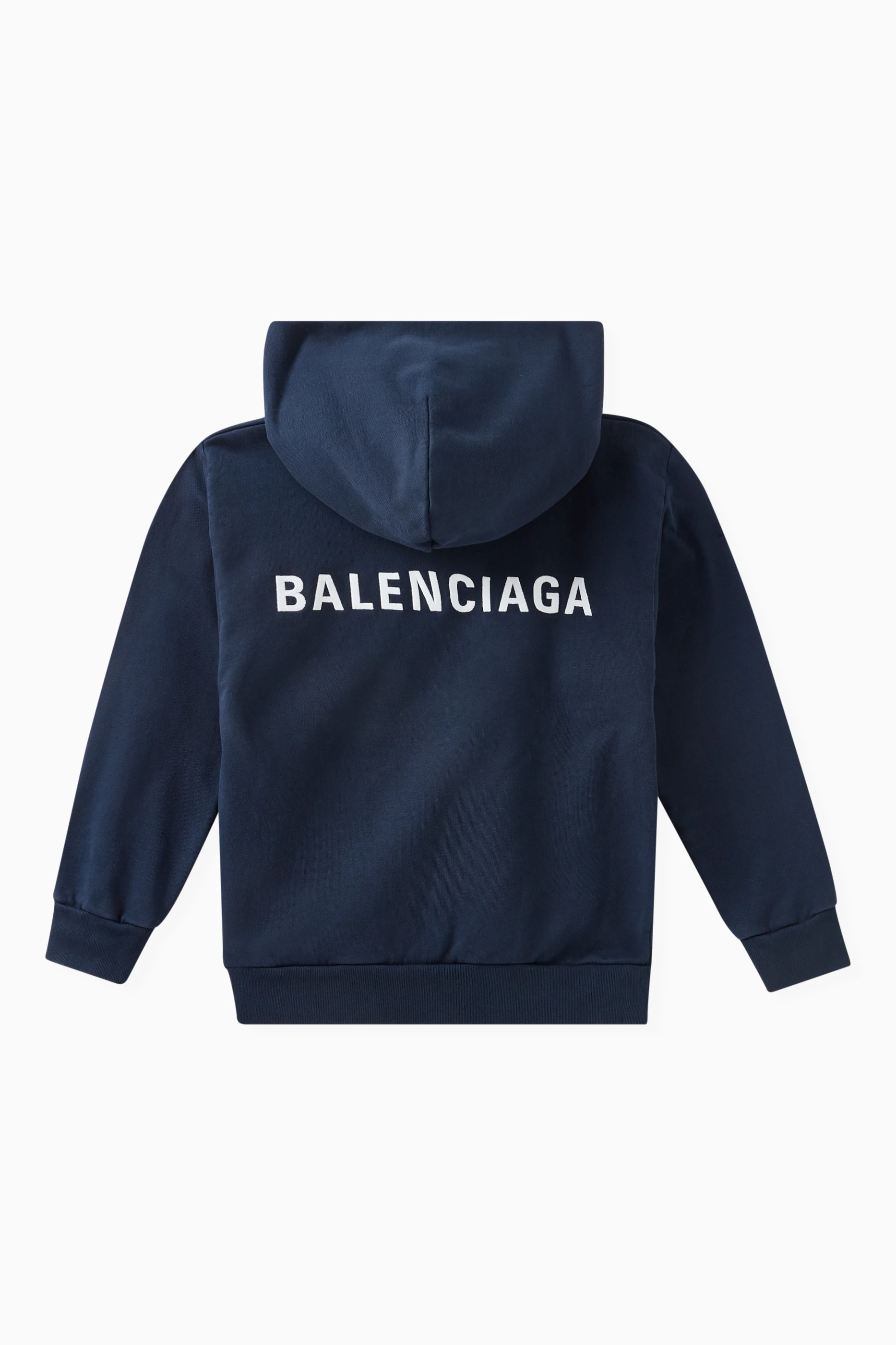 Balenciaga hoodie womens hotsell blue