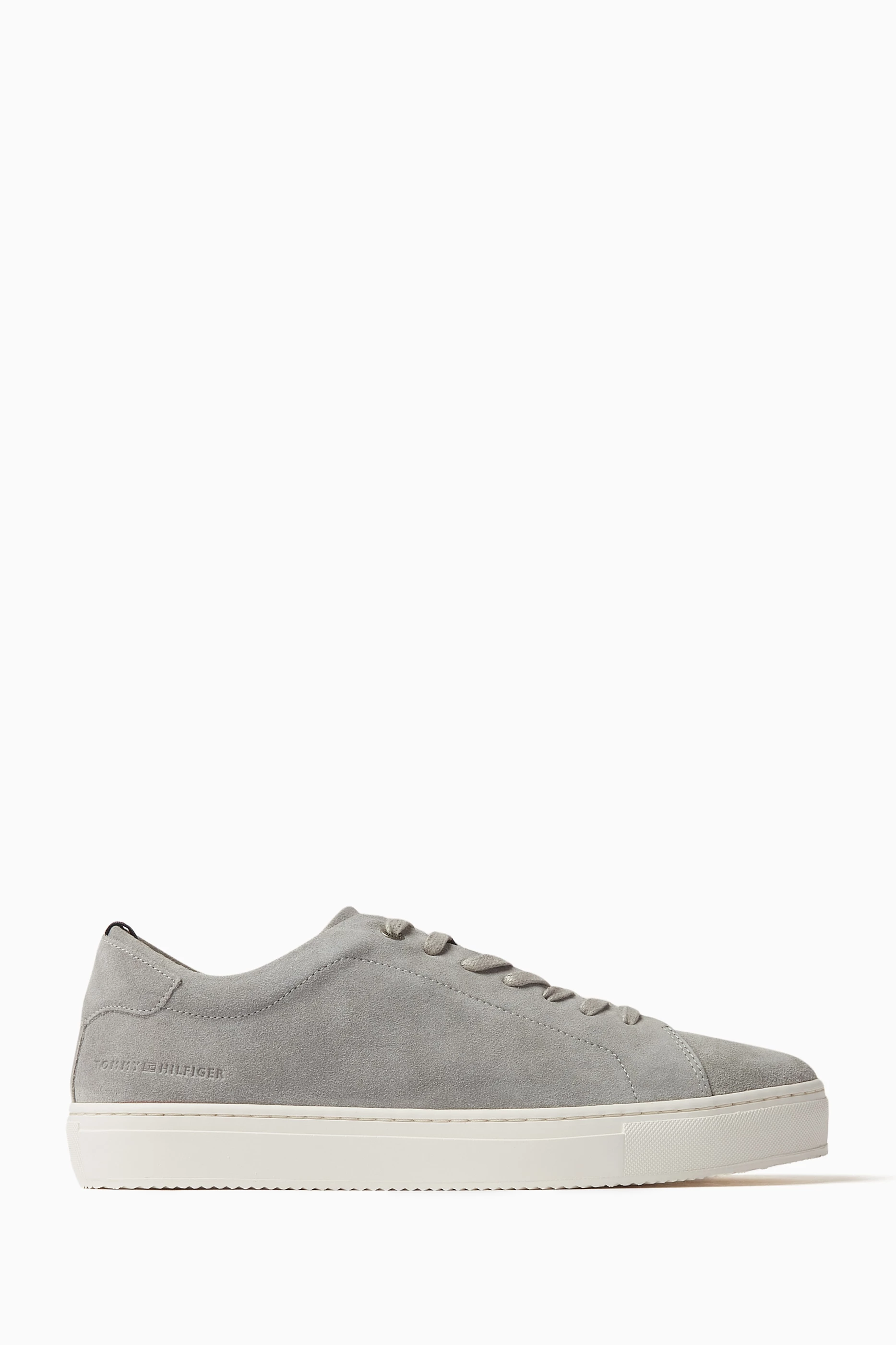 Tommy hilfiger fashion suede cupsole on sale