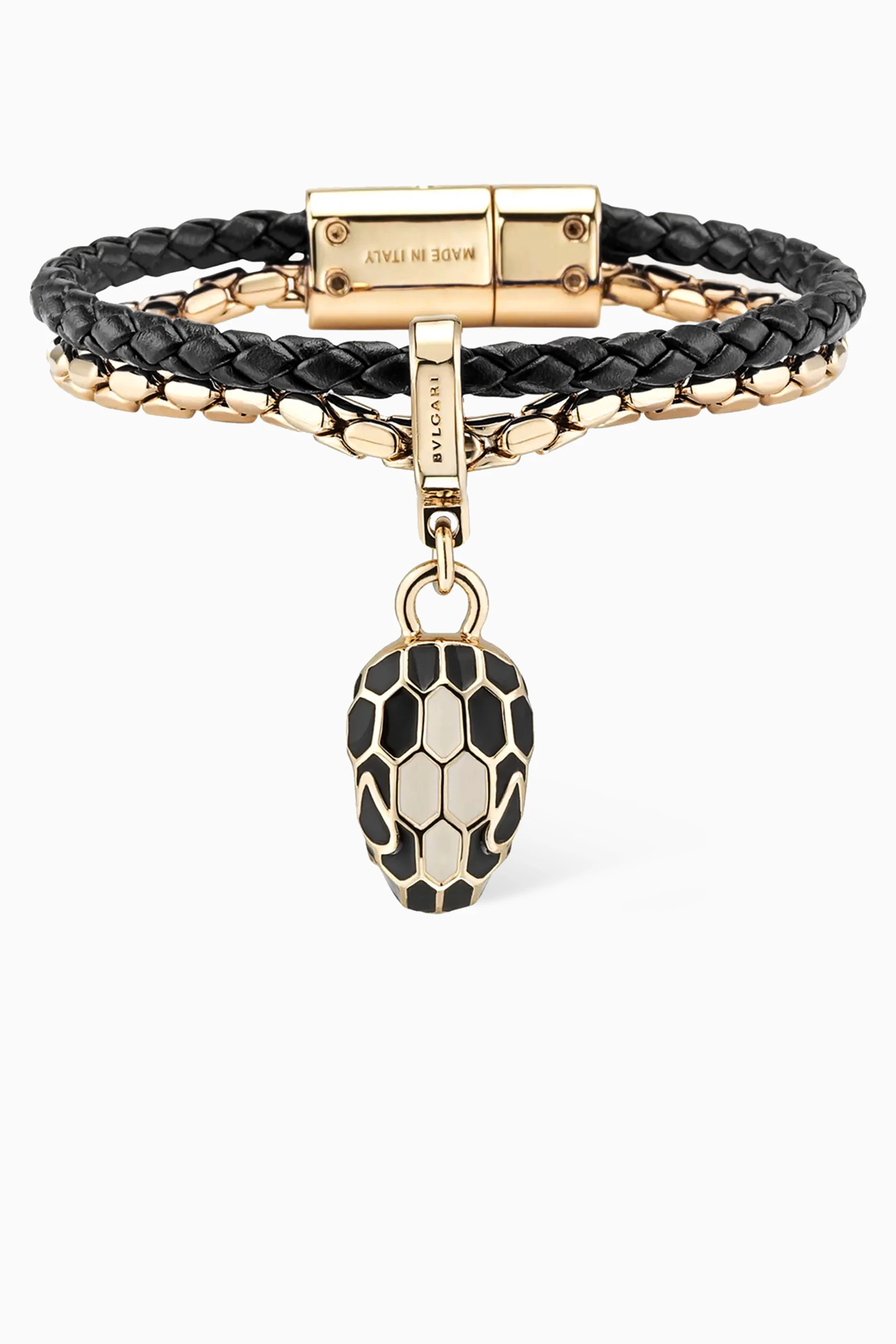 Bvlgari leather serpenti clearance bracelet