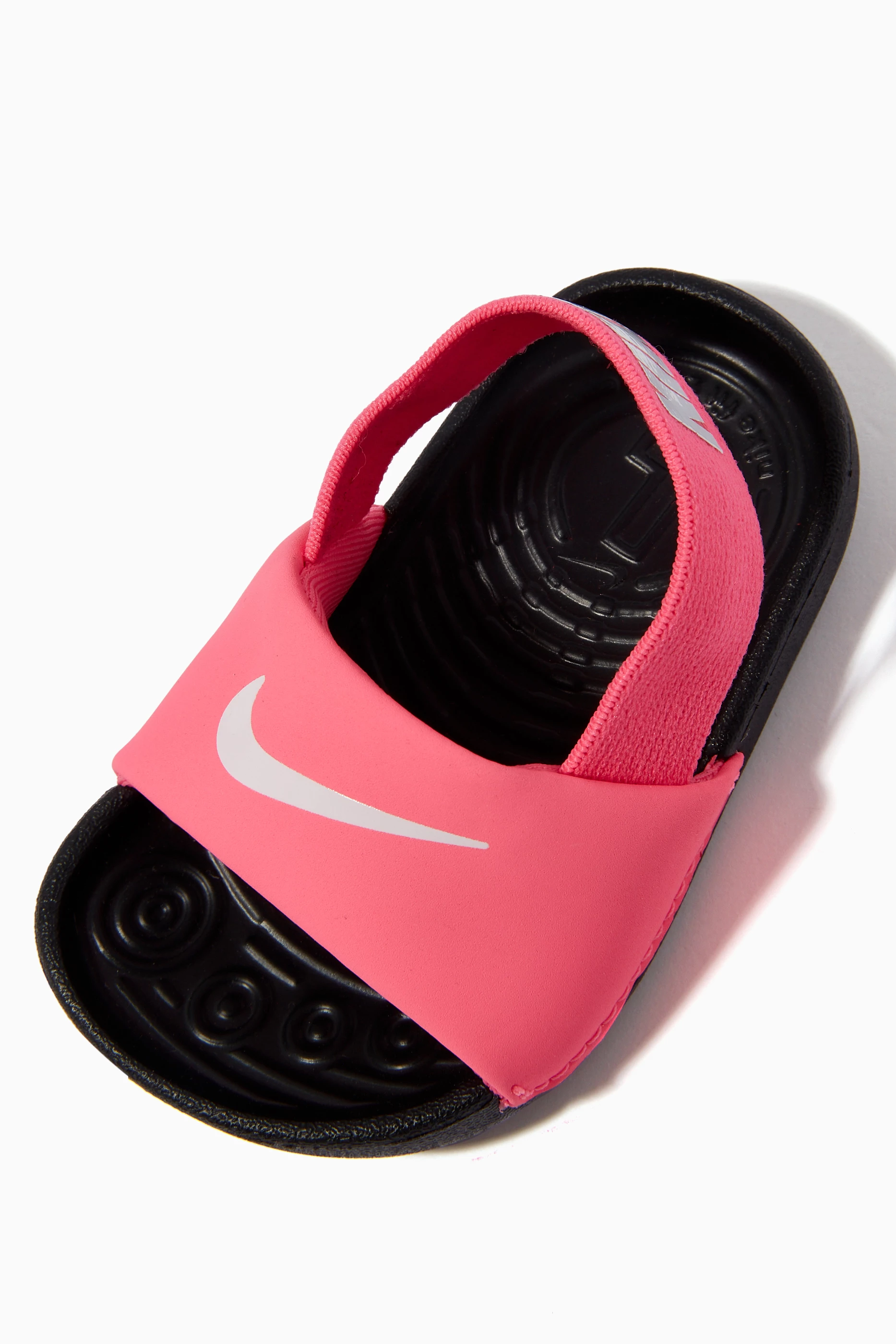 Buy Nike Pink Nike Kawa Slides For Girls Online Ounass Qatar