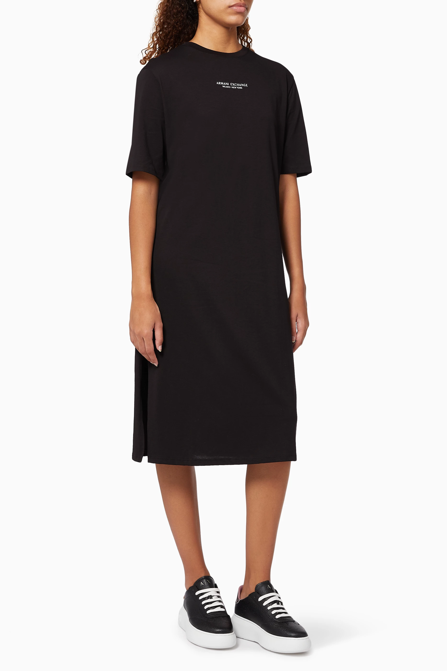 Armani exchange t shirt dress discount