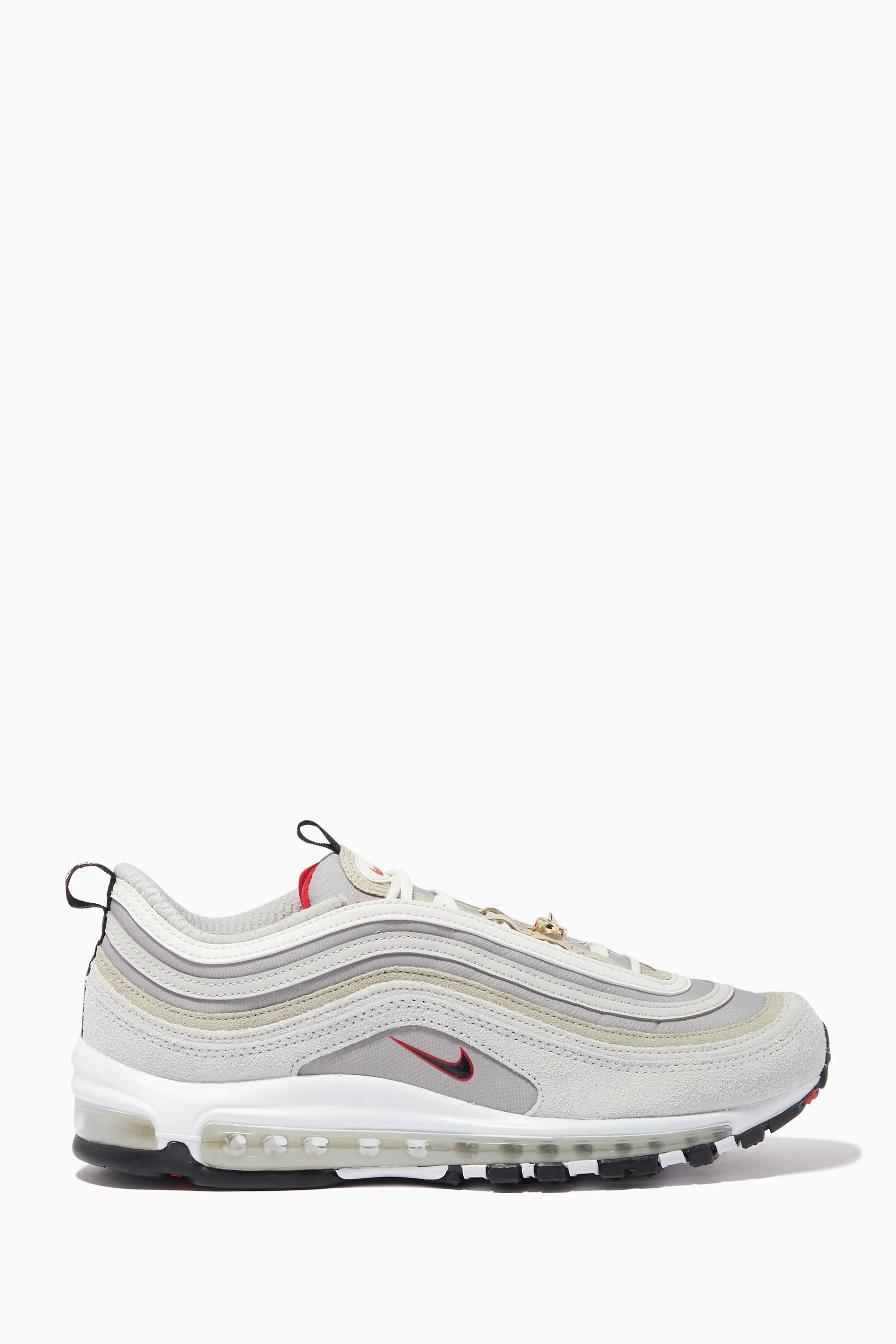 Buy Nike Grey Air Max 97 SE Sneakers in Textile For Men Online