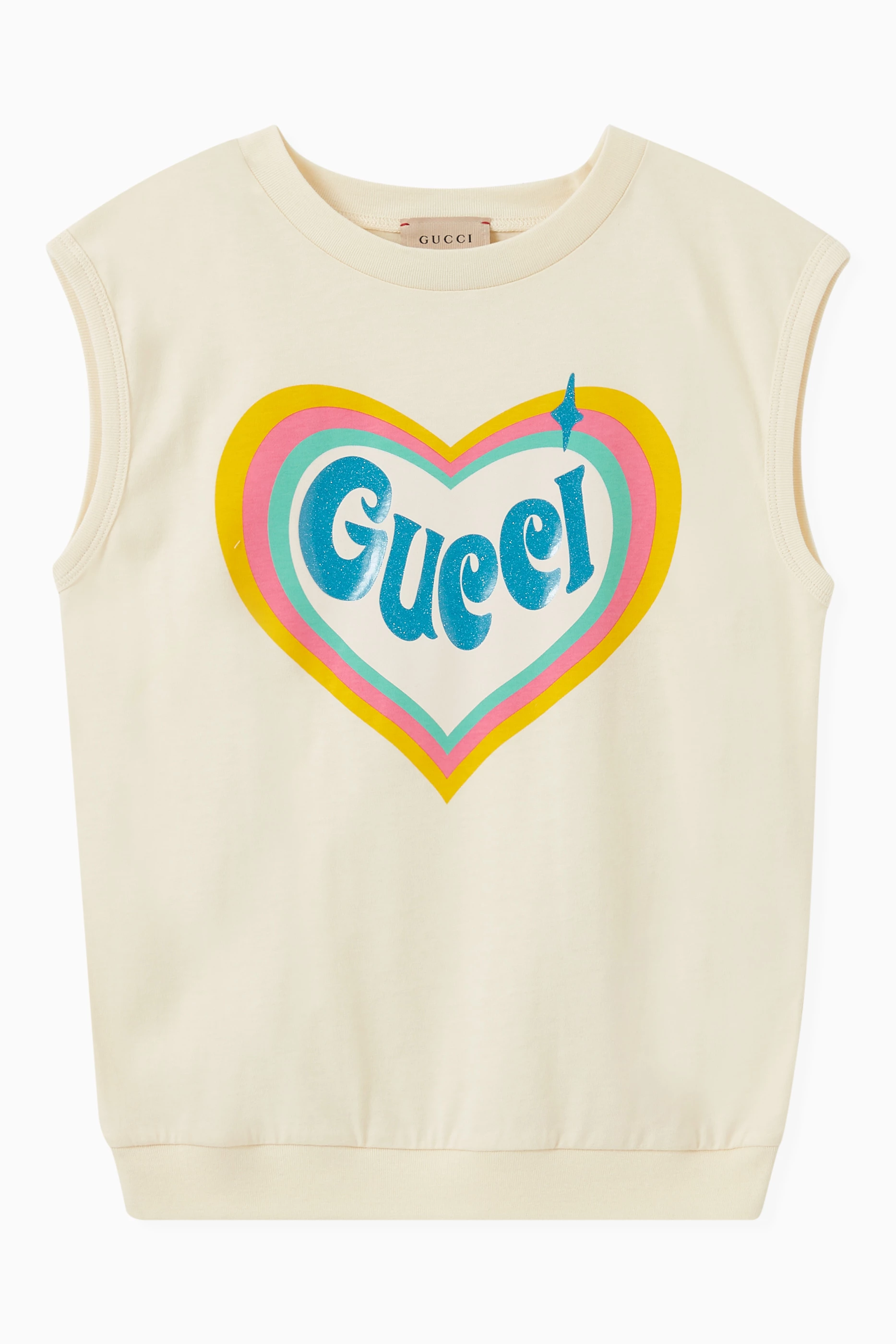 Gucci heart t shirt store