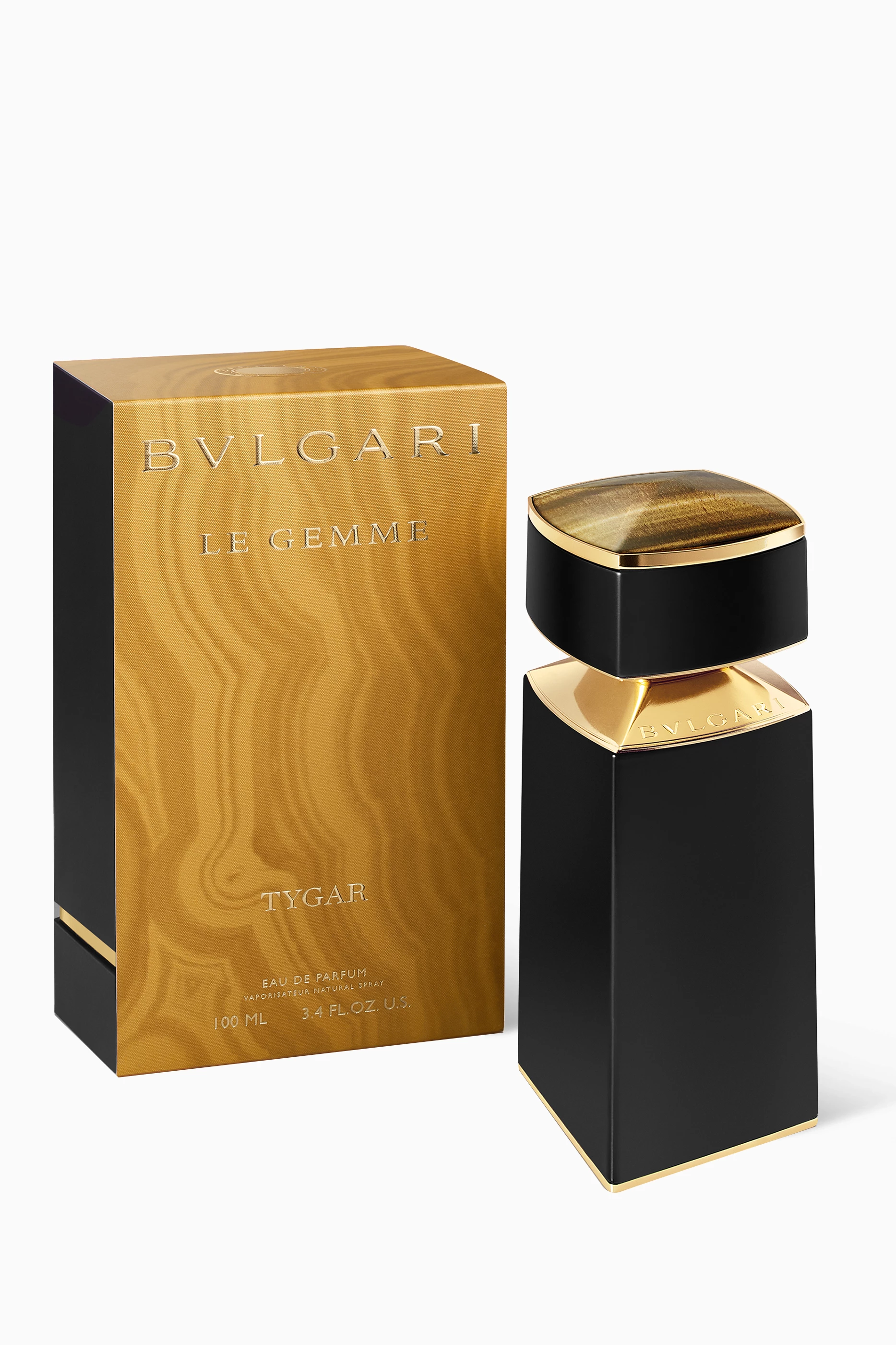 香水(男性用) BVLGARI Le Gemme Men Tygar Eau De Parfum Bvlgari Le Gemme Tygar EDP For Men 100ML | V Perfumes UAE