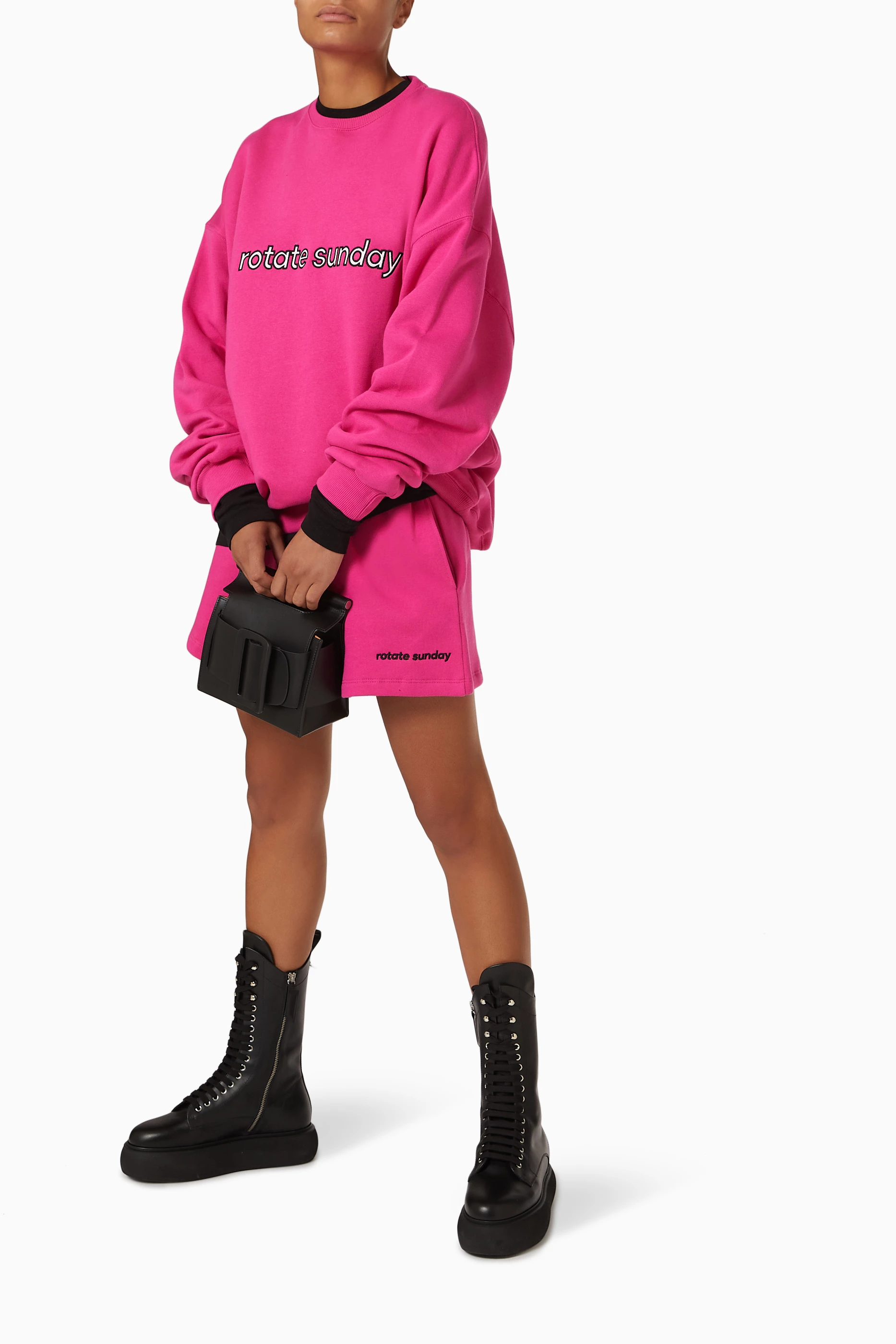 Rotate sunday sweatshirt pink