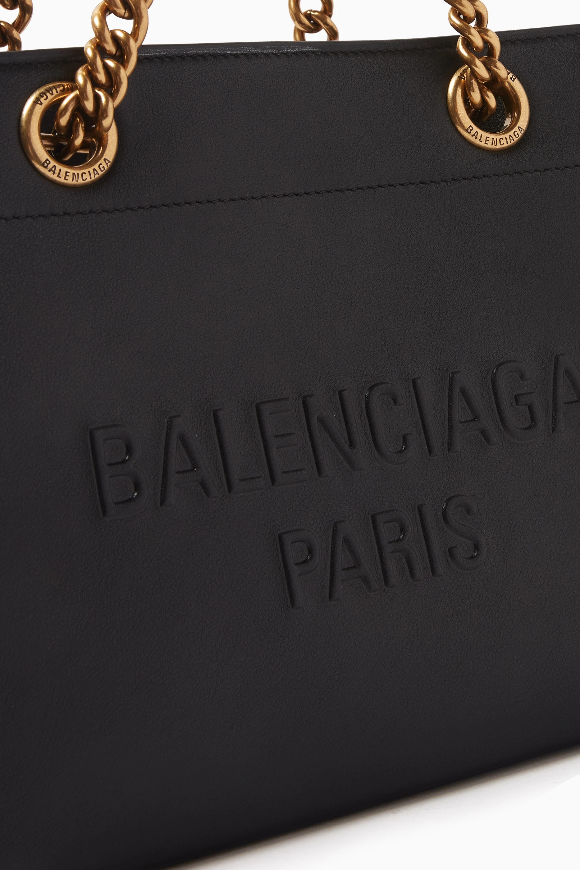 Buy Balenciaga Black Duty Free Small Tote Bag in Soft Smooth