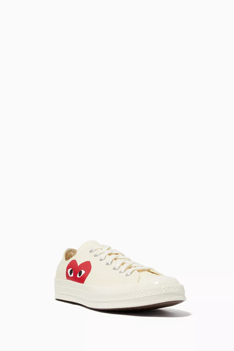 Buy Comme des Gar ons PLAY White x Converse Chuck 70 Low