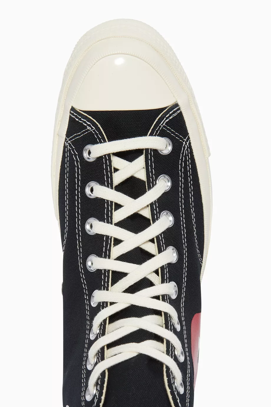 Buy Comme des Garcons PLAY Black x Converse Chuck 70 High Top Sneakers in Canvas For Men Online Ounass Qatar