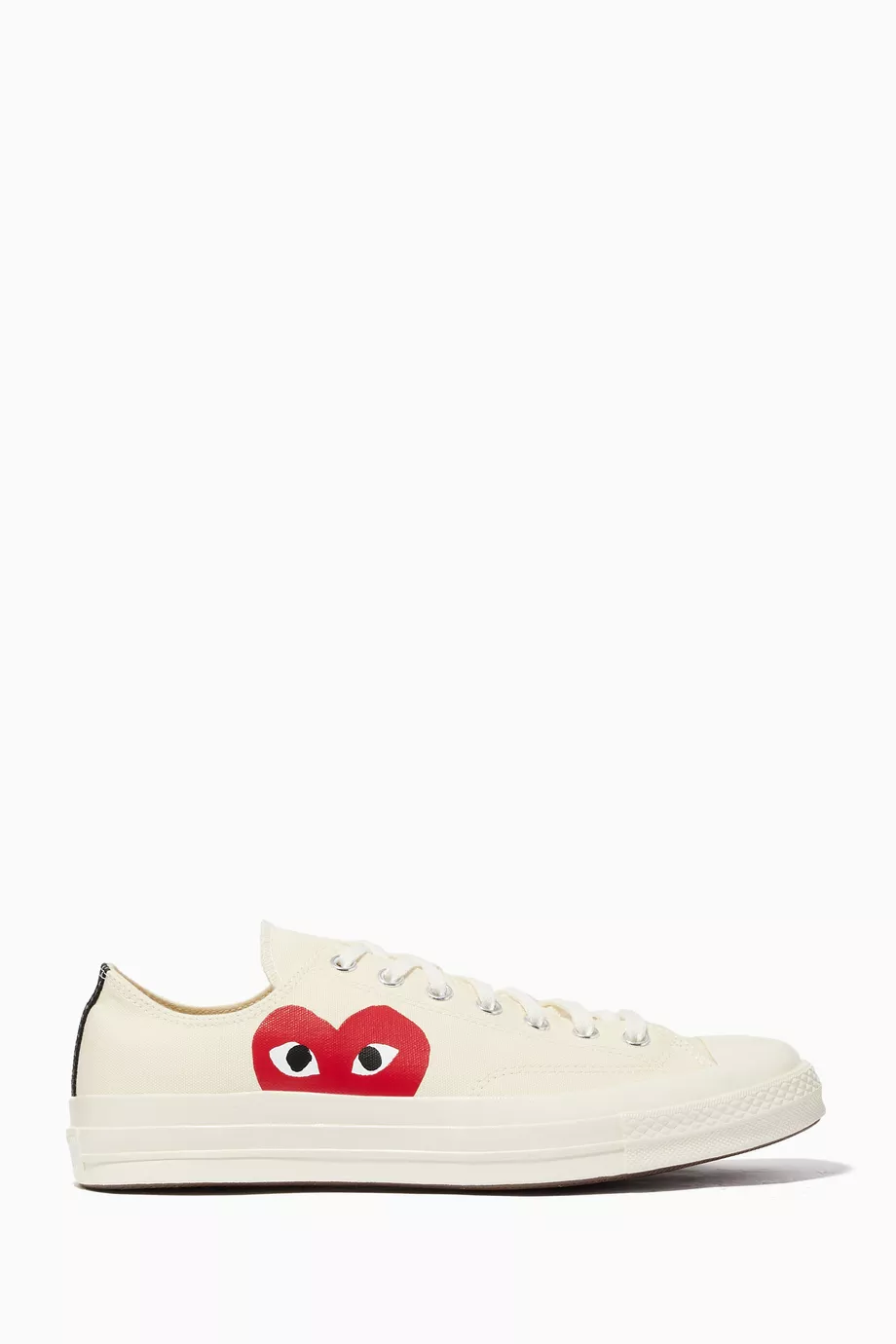 Buy Comme des Garçons PLAY White x Converse Chuck 70 Low Top