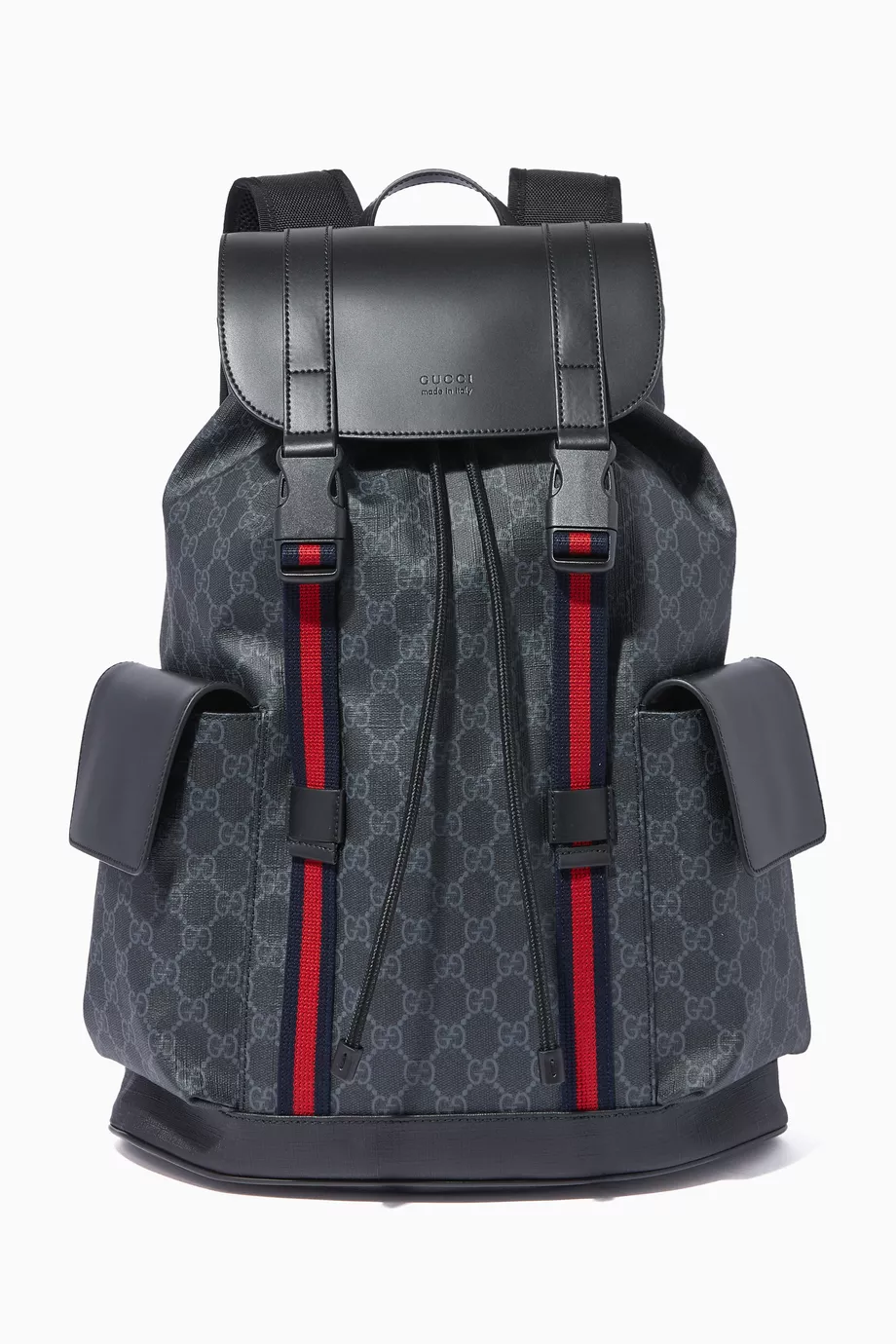 Buy Gucci Black Black GG Supreme Backpack For Men Online Ounass Qatar