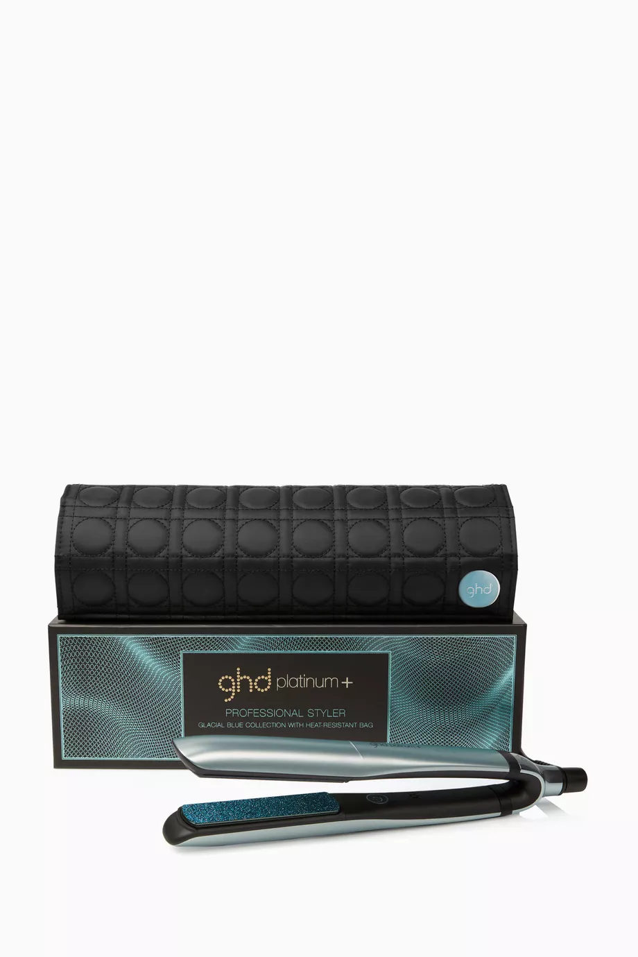 Ghd platinum plus glacial blue top