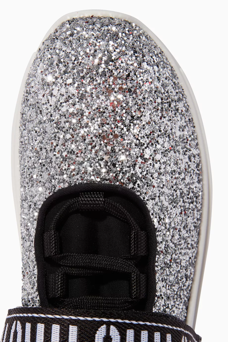 Miu run glitter sneakers sales