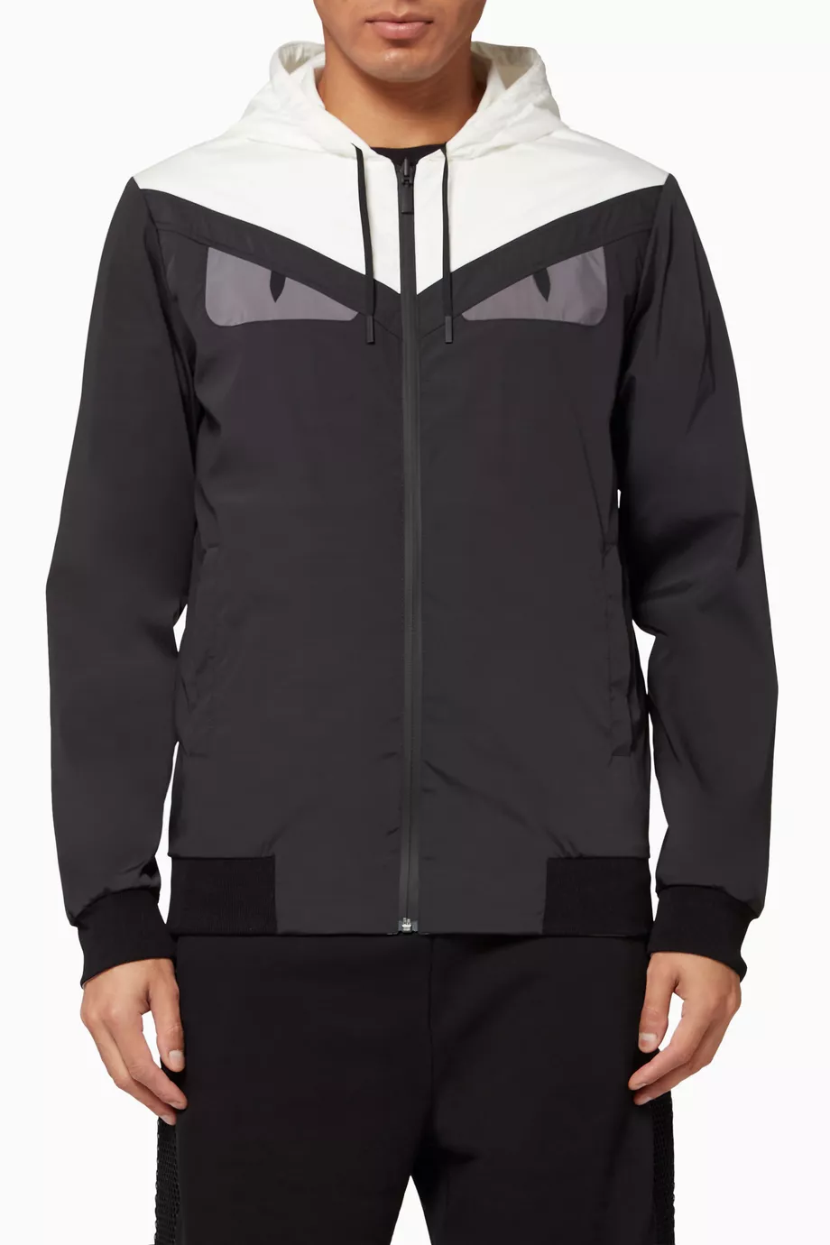 Fendi bag bugs windbreaker top