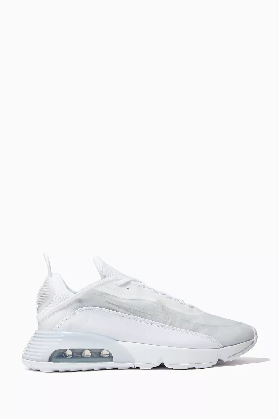 Buy Nike White Air Max 2090 Sneakers For Men Online Ounass Qatar