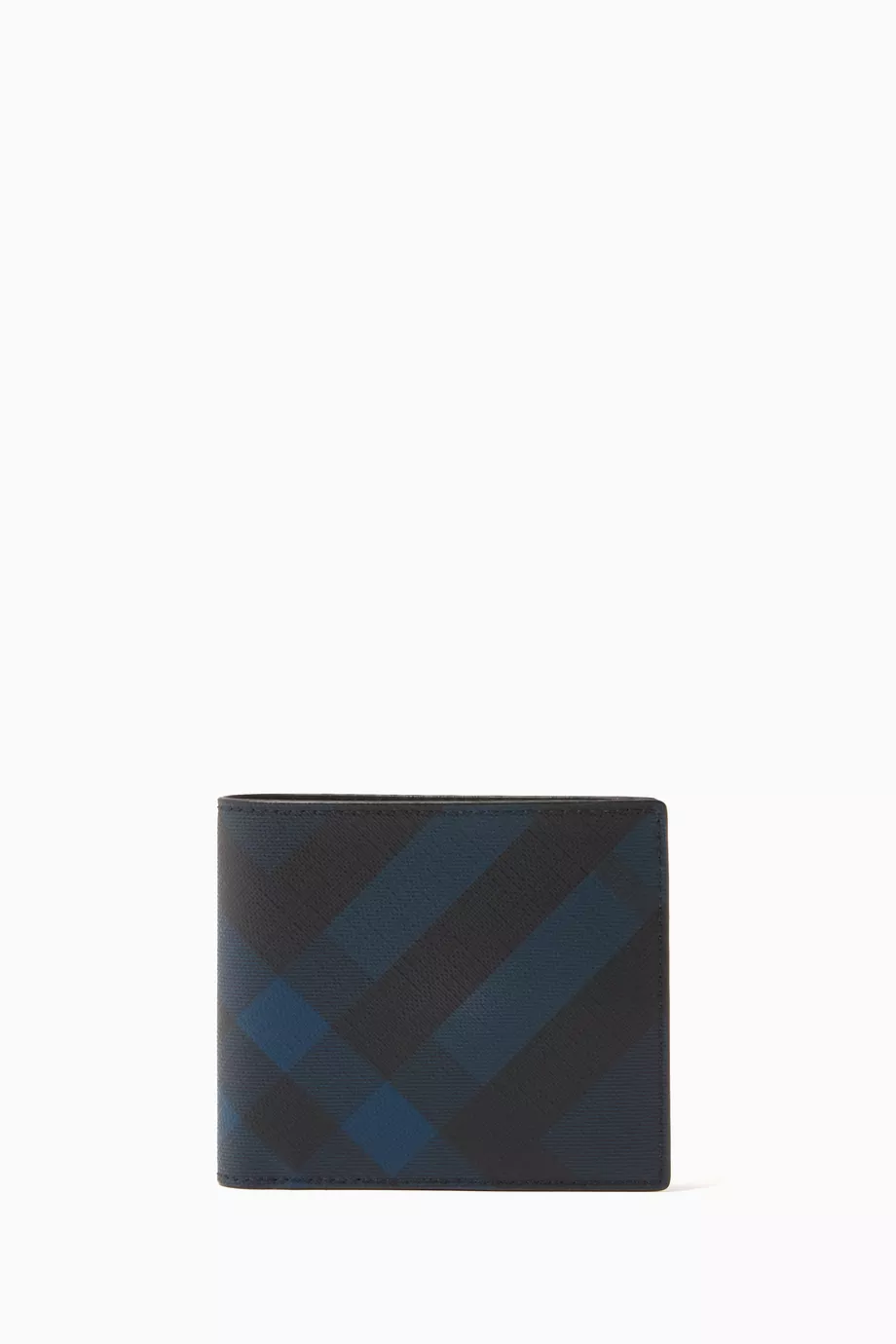 Buy Burberry Blue International Bi-fold Wallet in London Check E