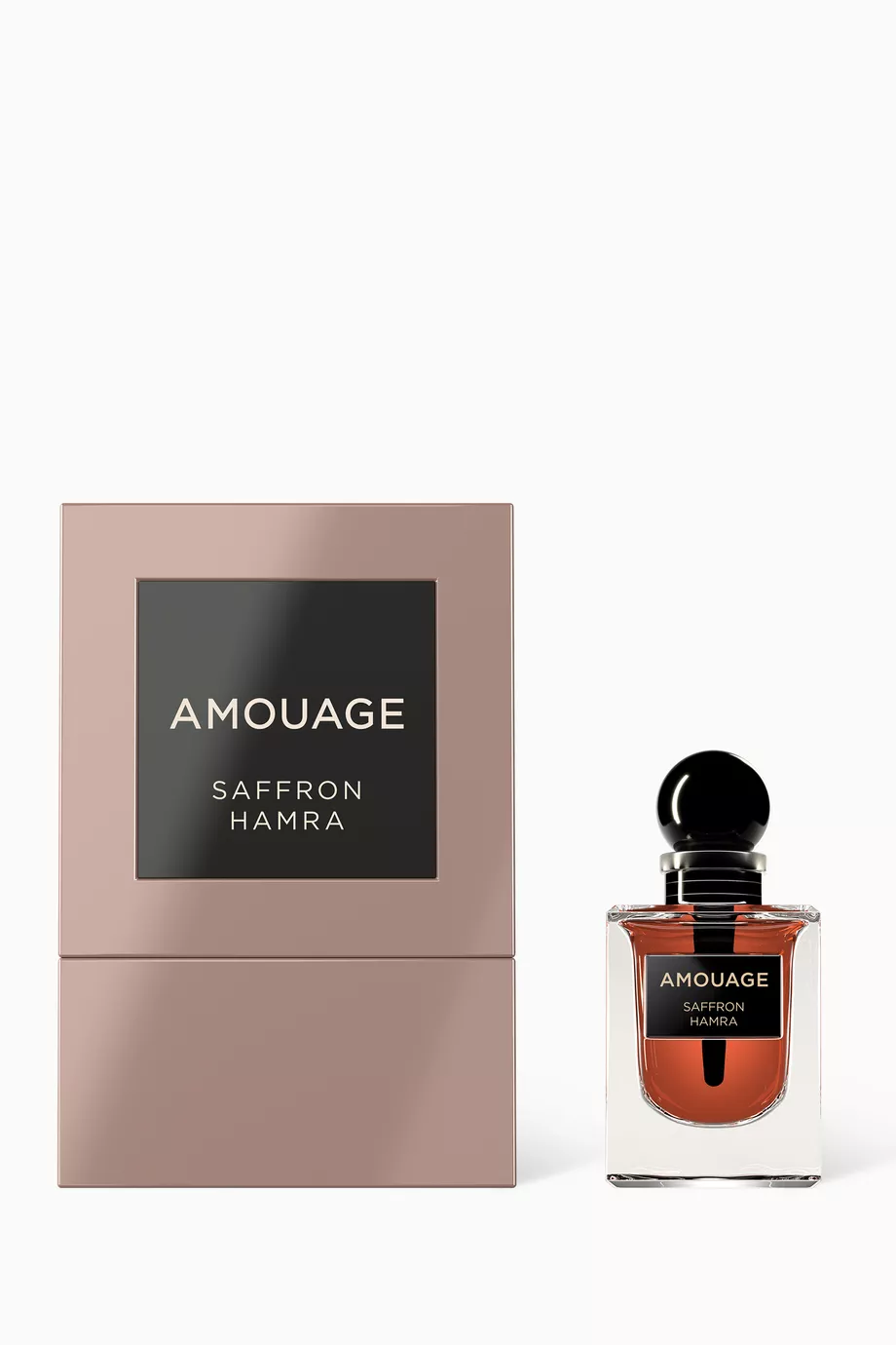 Buy Amouage Saffron Hamra Attar Pure Perfume Oil, 12ml For UNISEX